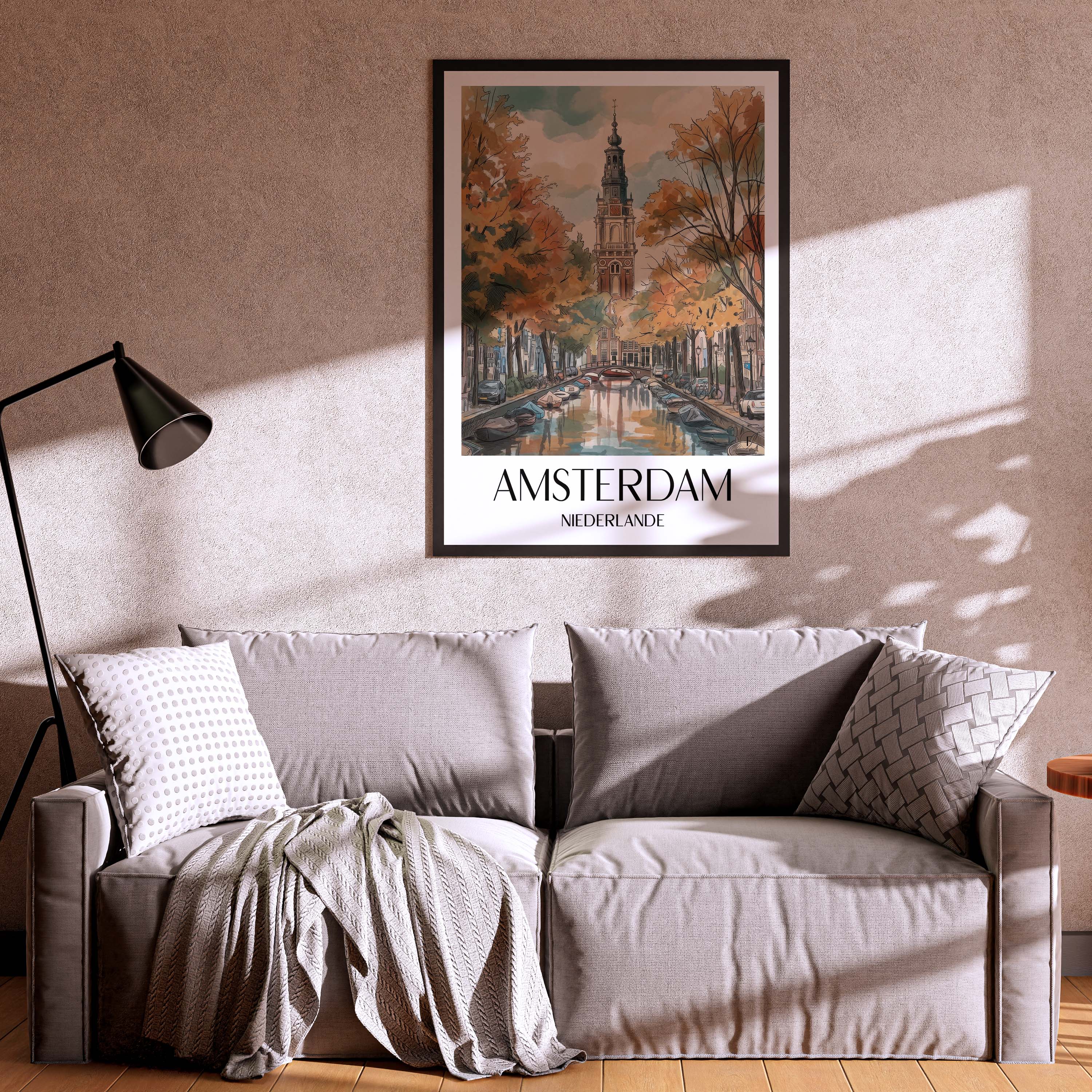 amsterdam-niederlande-poster-aquarell