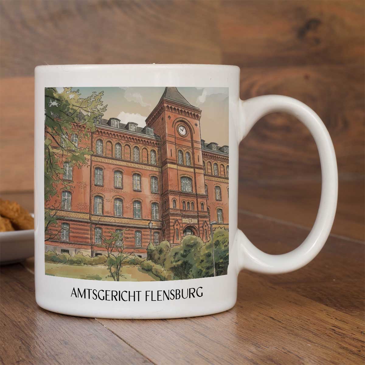 amtsgericht-flensburg-deutschland-kaffeebecher-aquarell