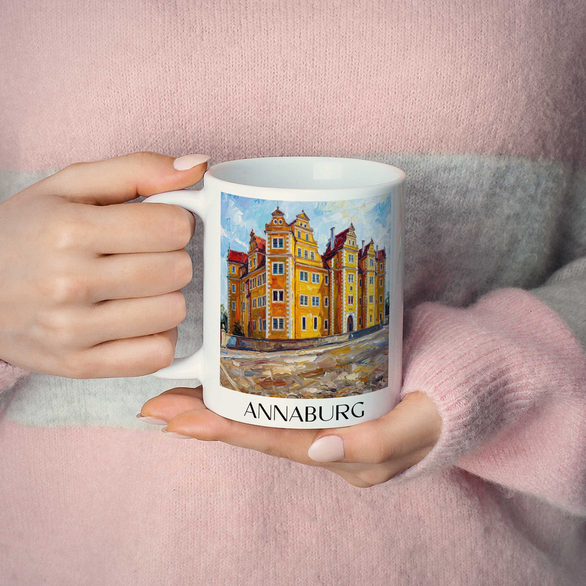 annaburg-sachsen-anhalt-deutschland-kaffeebecher-oil-painting-oelgemaelde