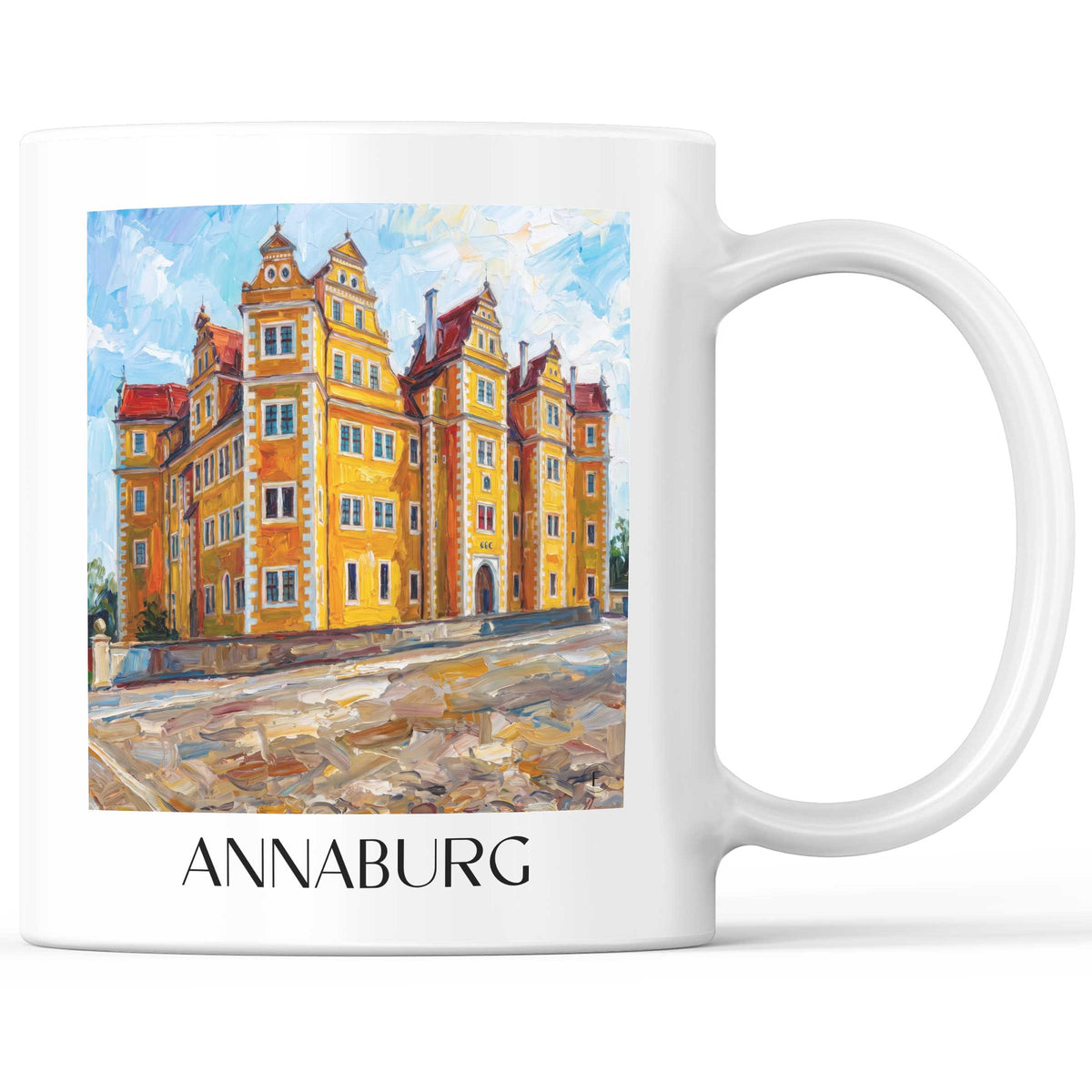 annaburg-sachsen-anhalt-deutschland-kaffeebecher-oil-painting-oelgemaelde