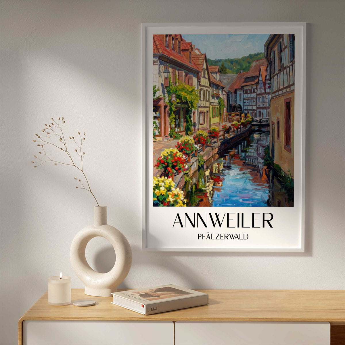 annweiler-pfälzerwald-deutschland-poster-oil-painting-oelgemaelde