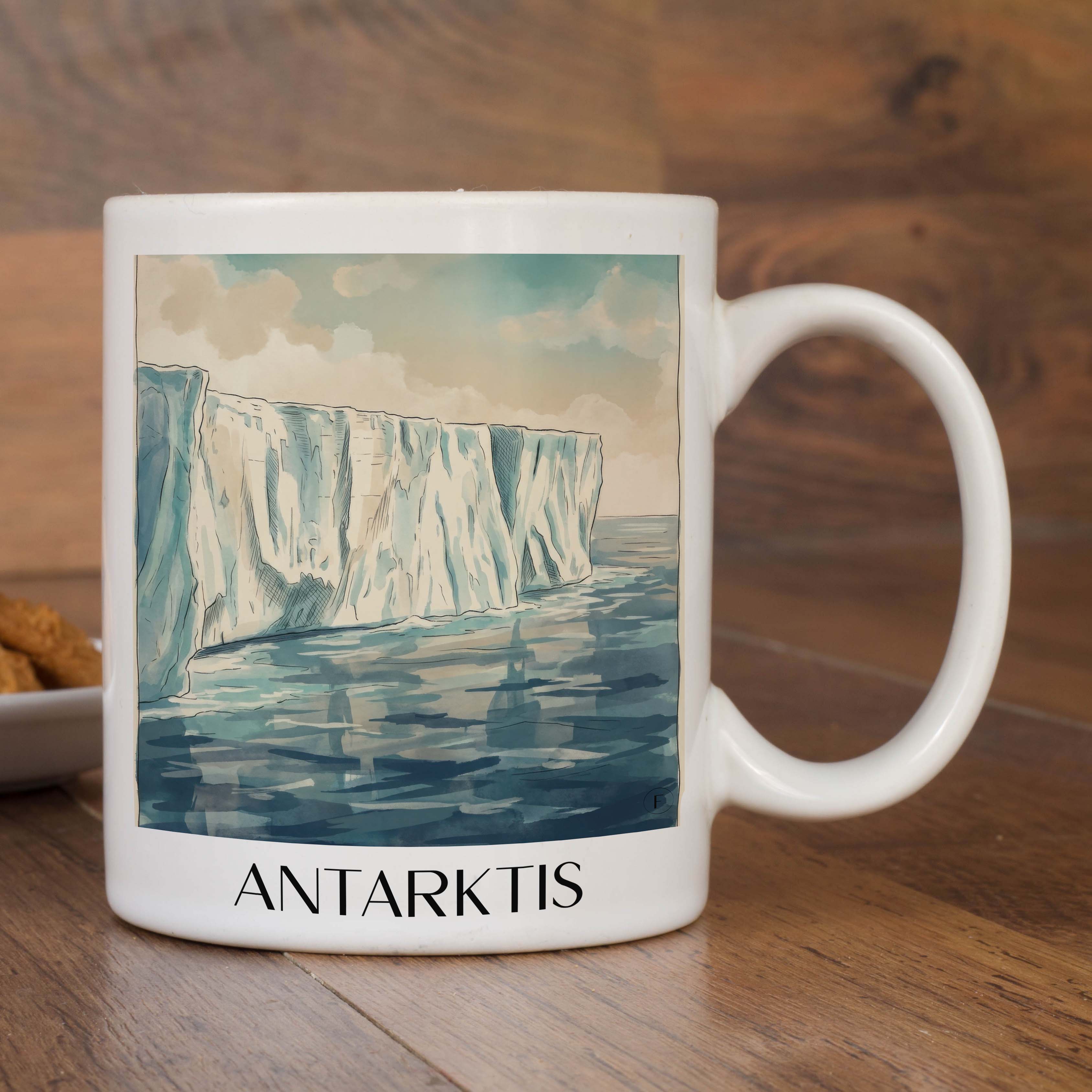 antarktis-kaffeebecher-aquarell
