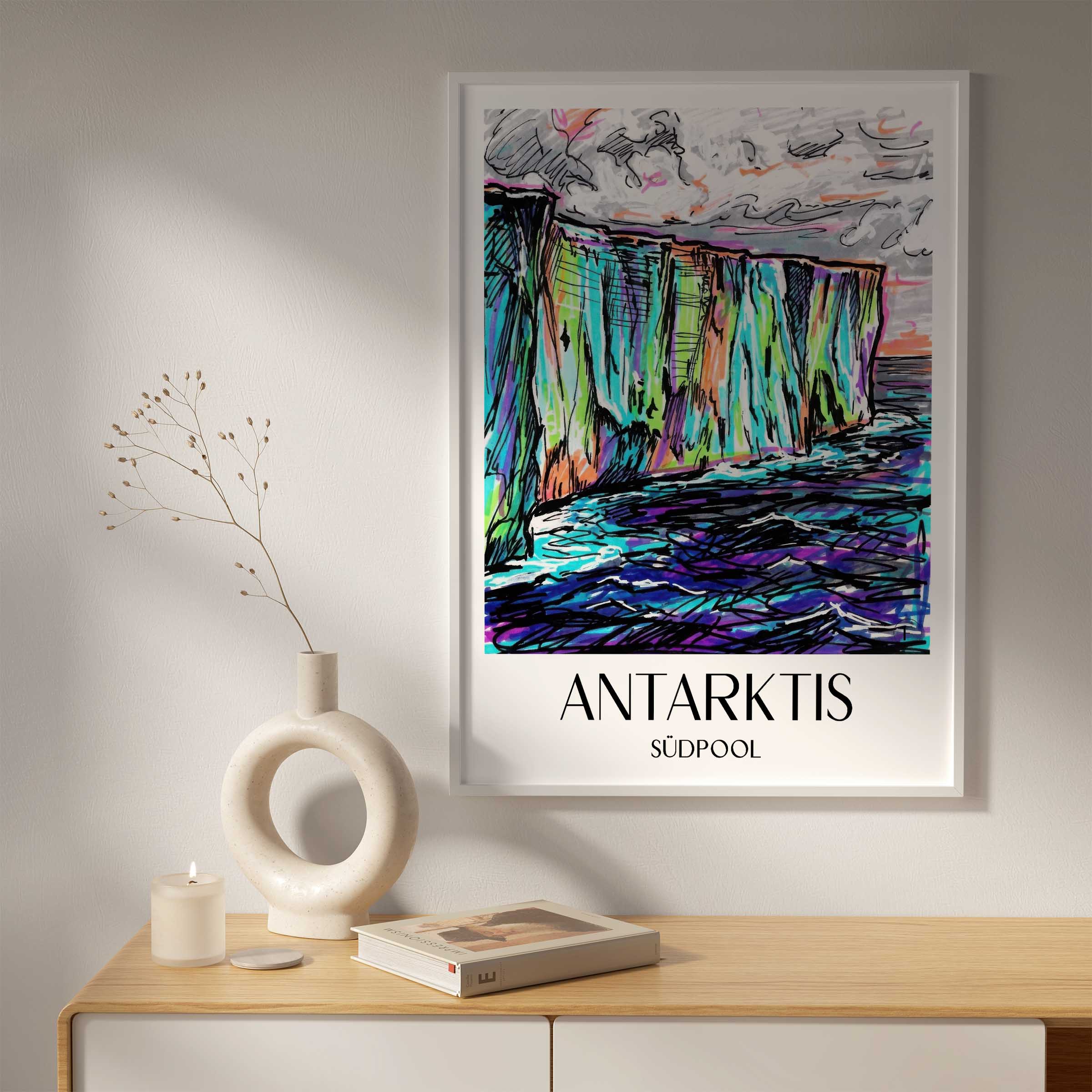 antarktis-südpol-poster-graffiti