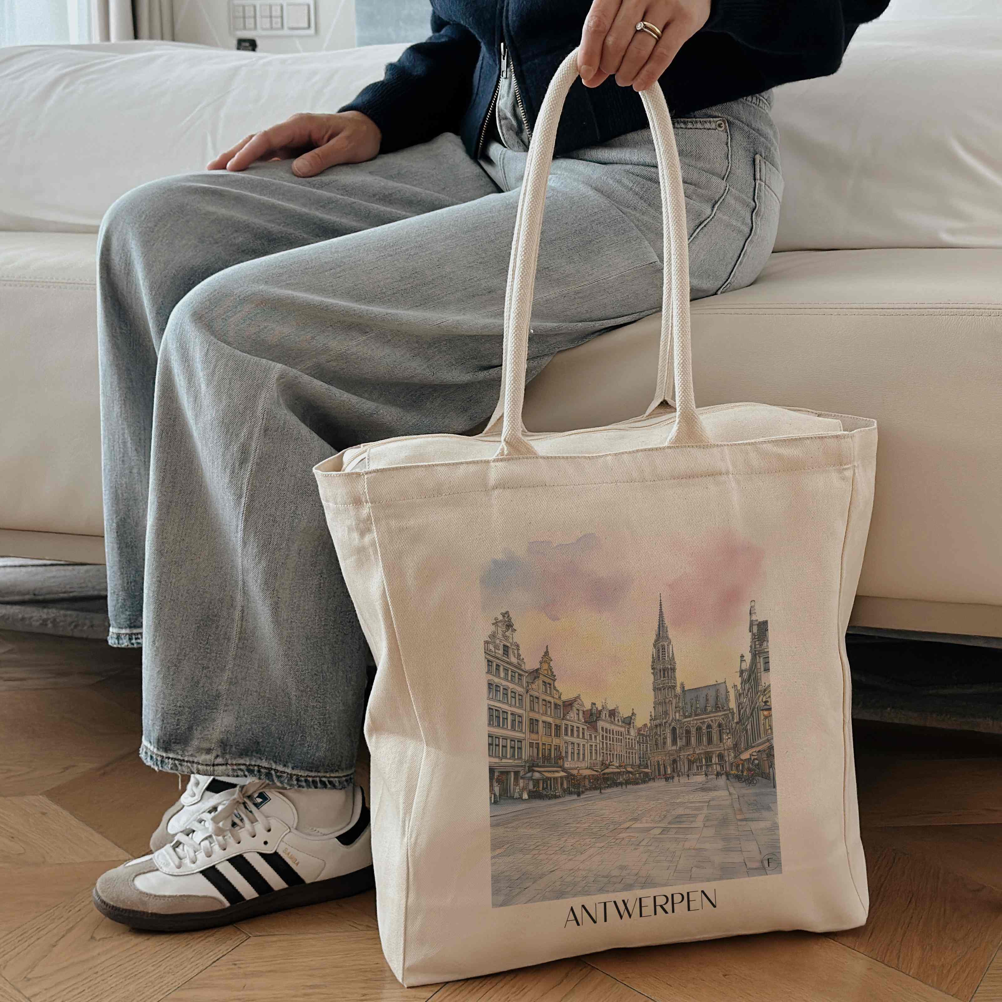 antwerpen-belgien-einkaufstasche-aquarell