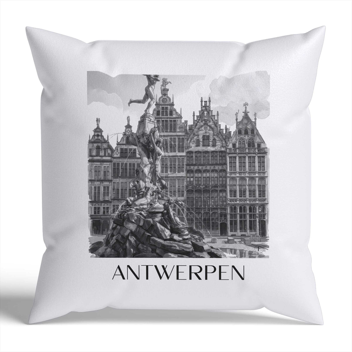 antwerpen-belgien-belgien-kissenbezug-aquarell-schwarz-weiss