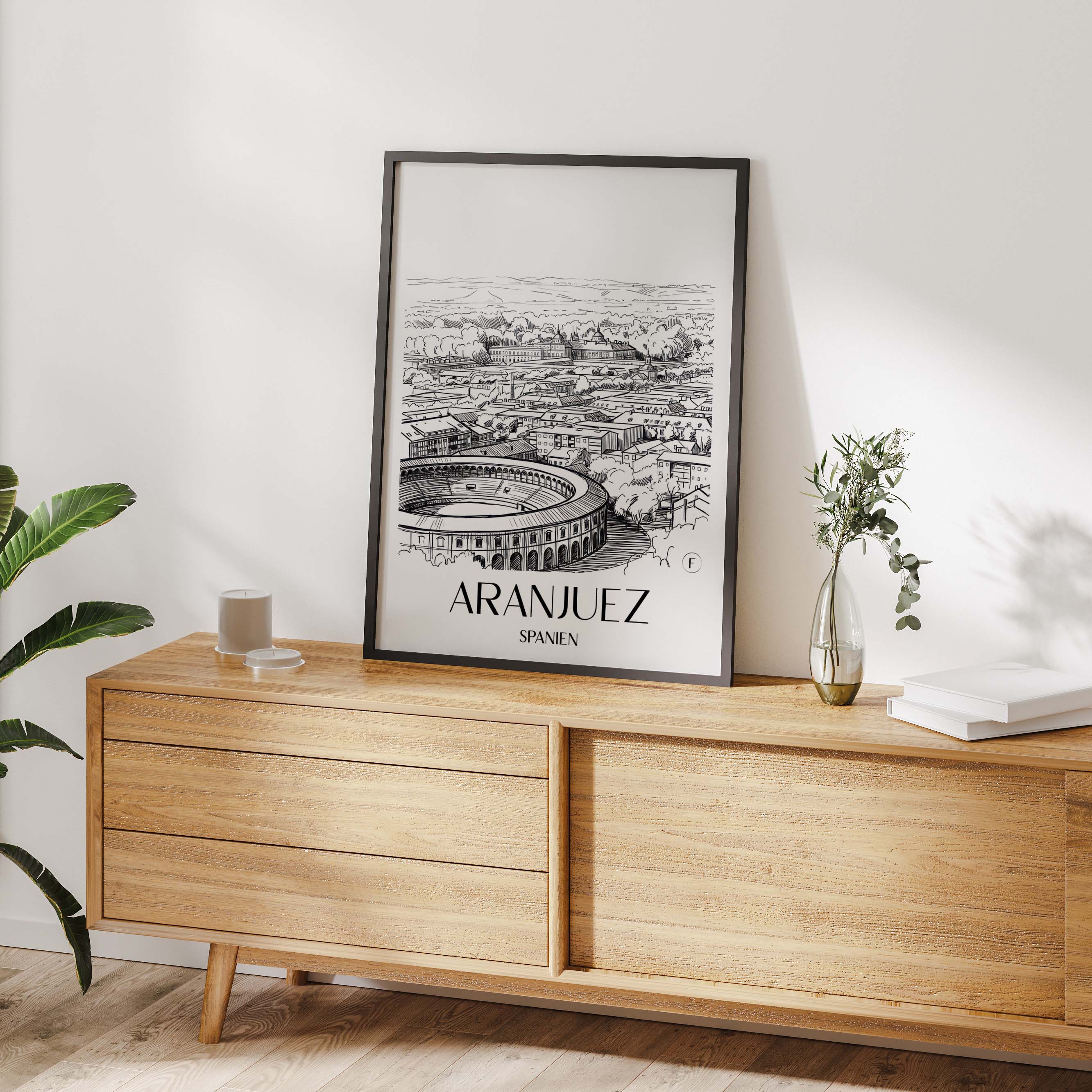 aranjuez-spanien-spanien-poster-skizze