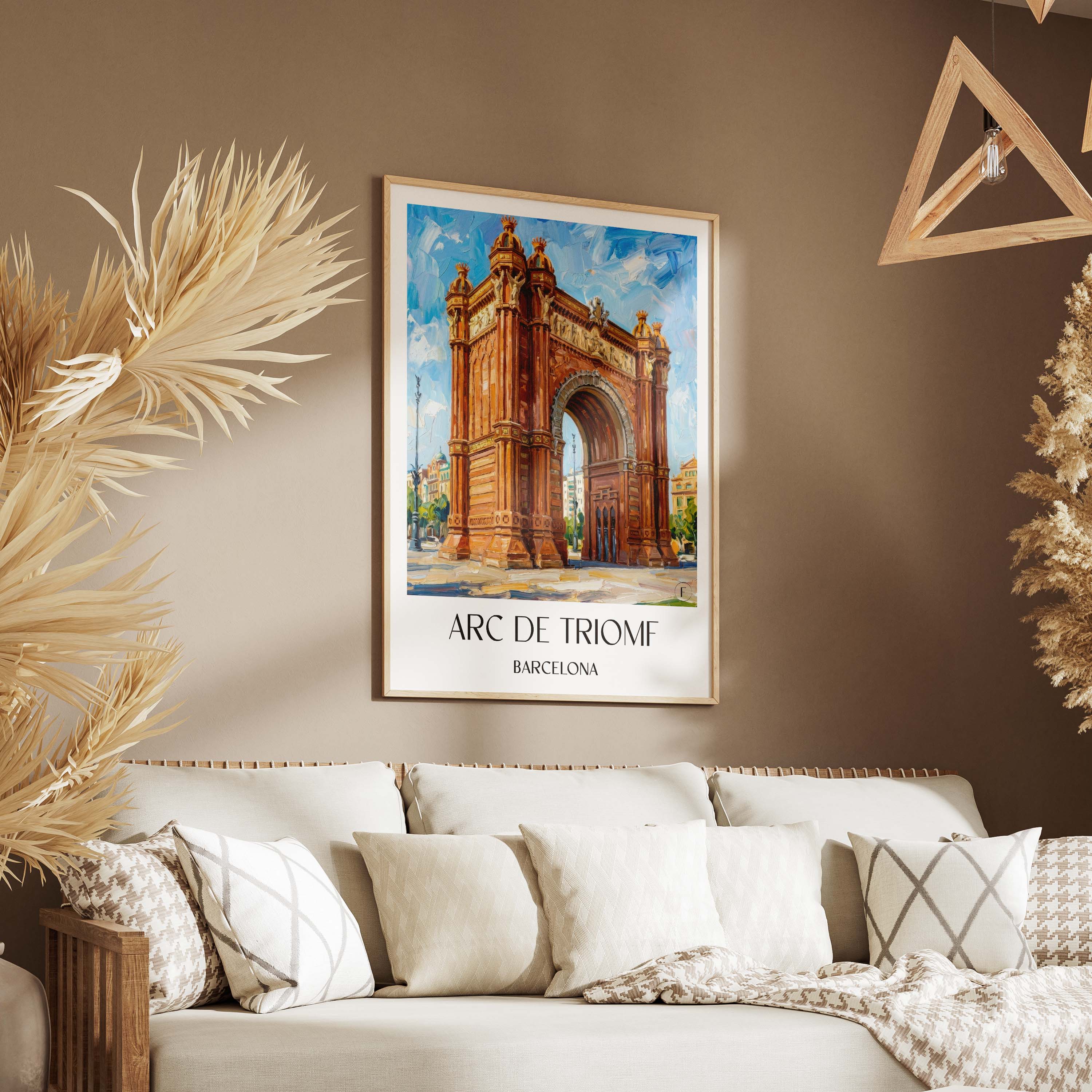 arc-de-triomf-barcelona-spanien-poster-oil-painting-oelgemaelde