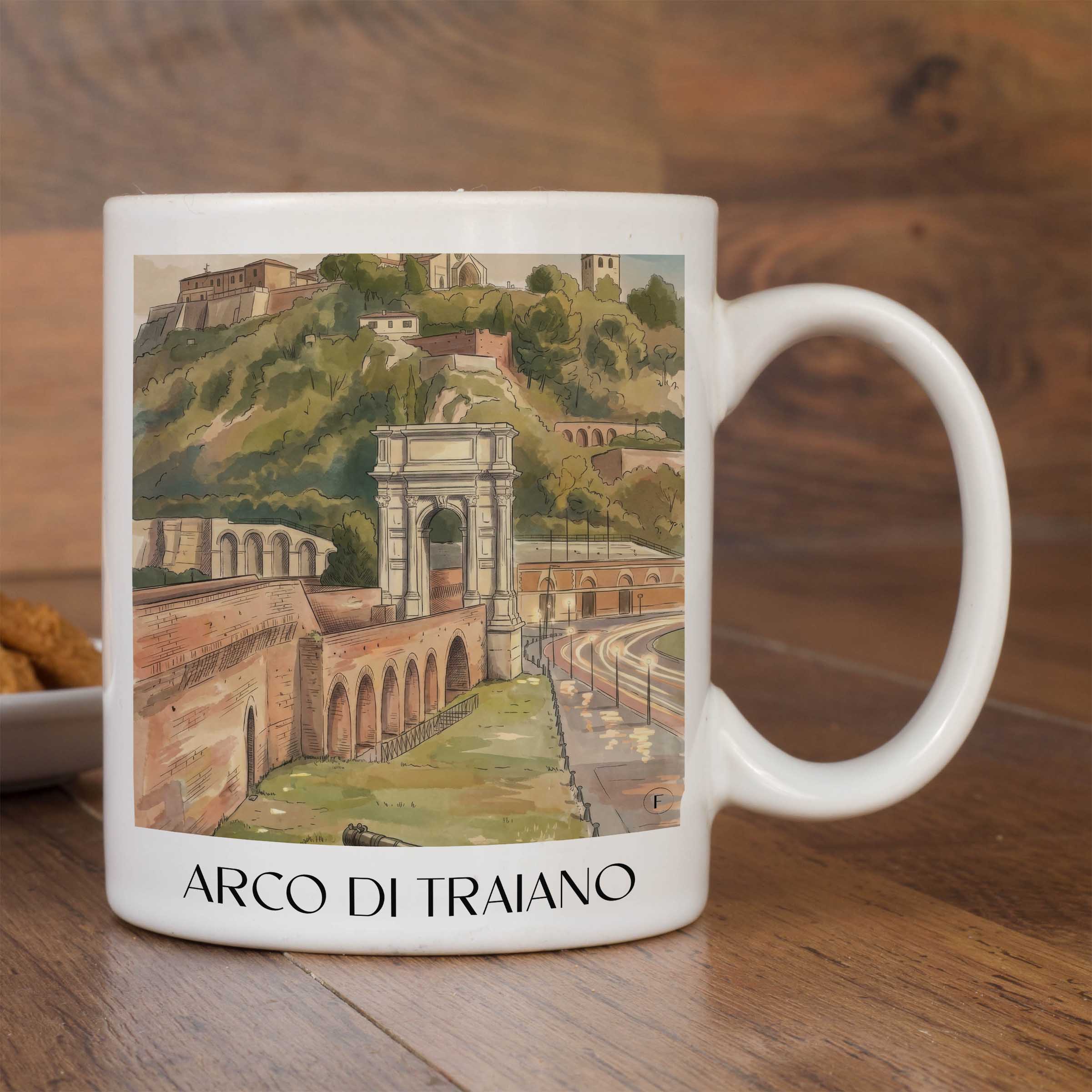 arco-di-traiano-ancona-italien-kaffeebecher-aquarell
