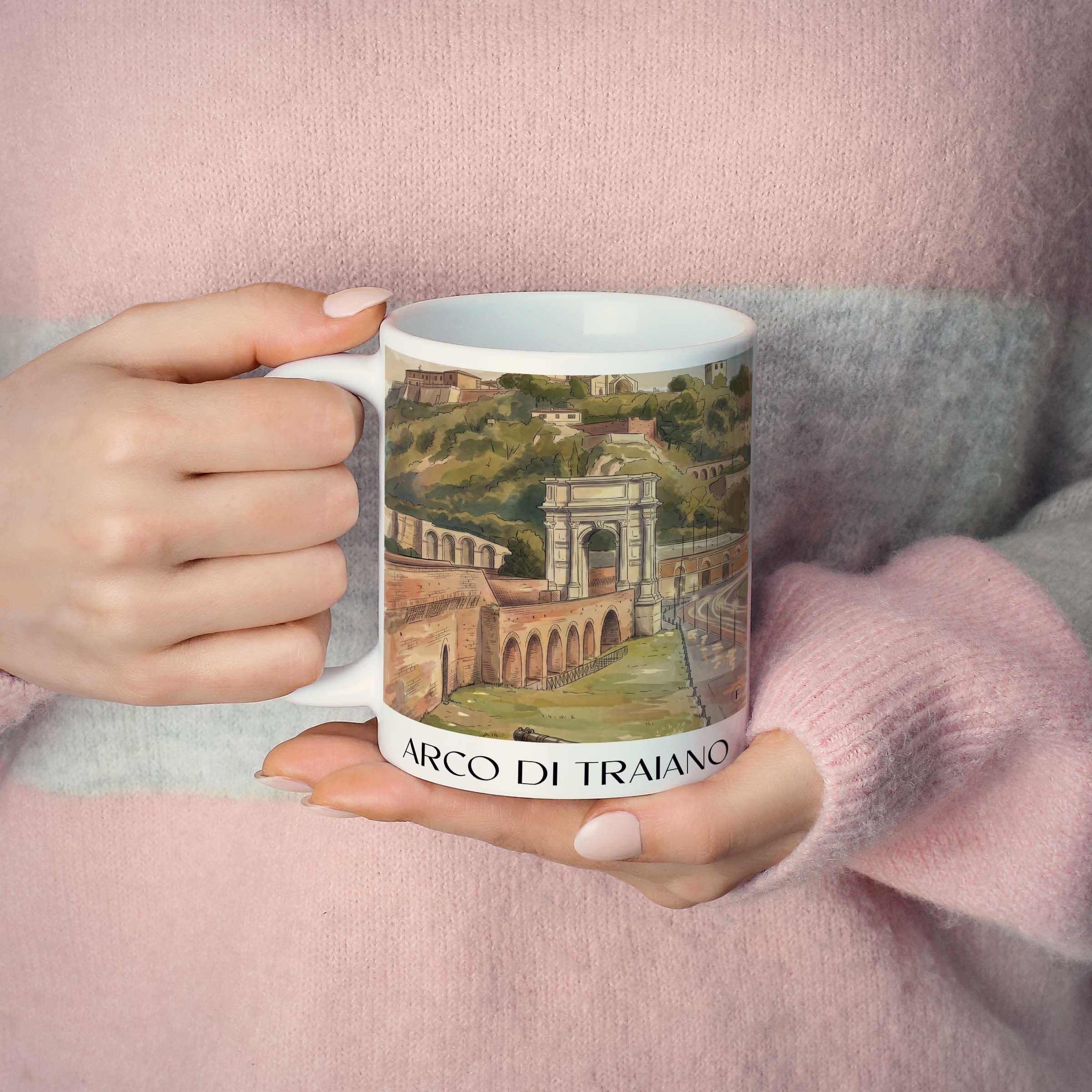 arco-di-traiano-ancona-italien-kaffeebecher-aquarell