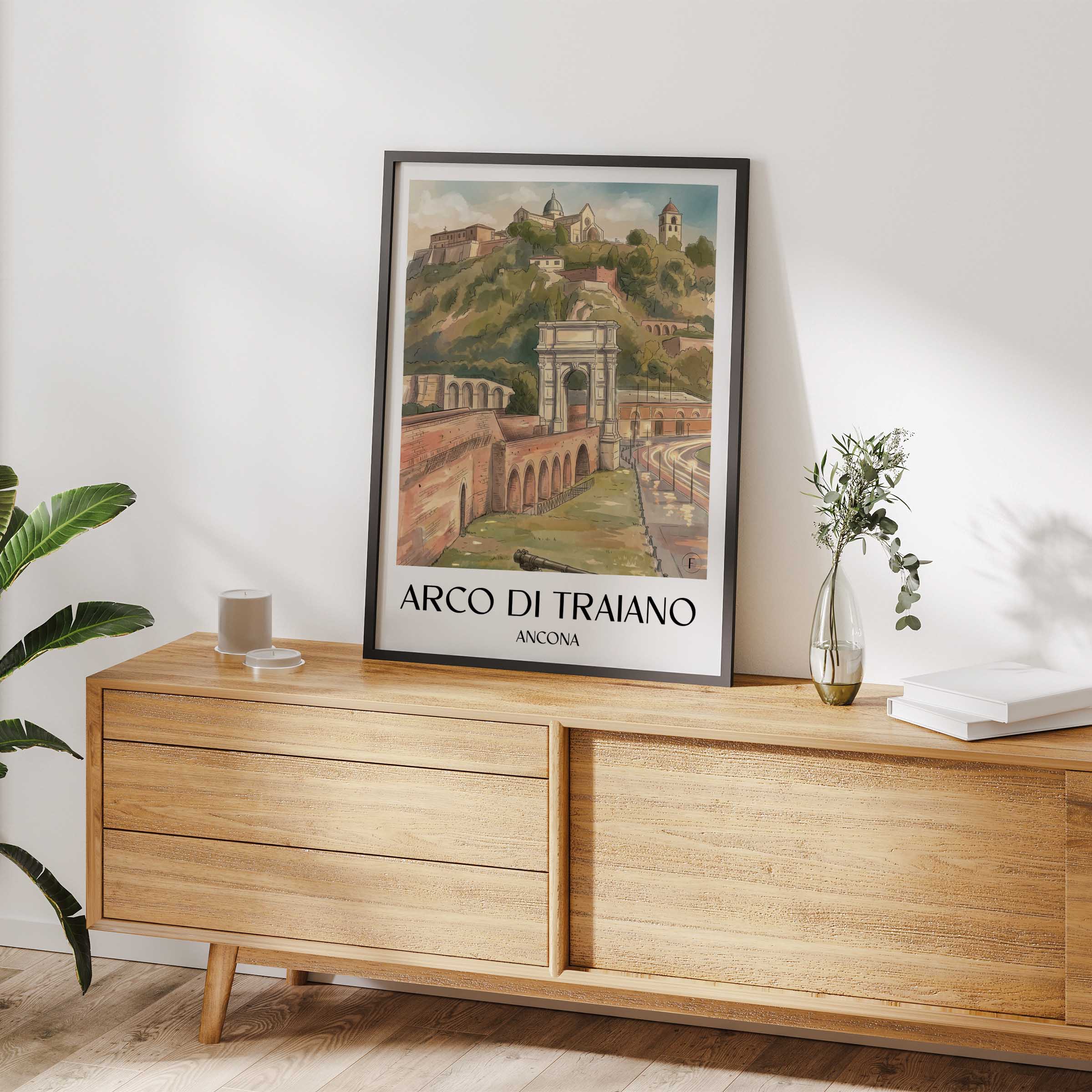 arco-di-traiano-ancona-italien-poster-aquarell