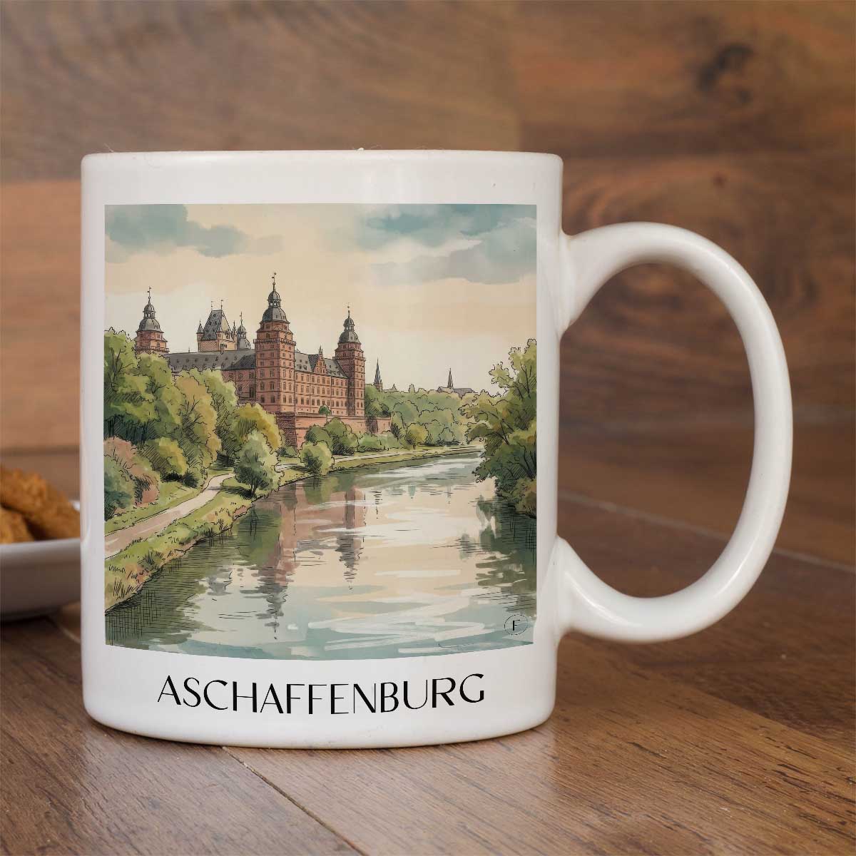 aschaffenburg-unterfranken-deutschland-kaffeebecher-aquarell