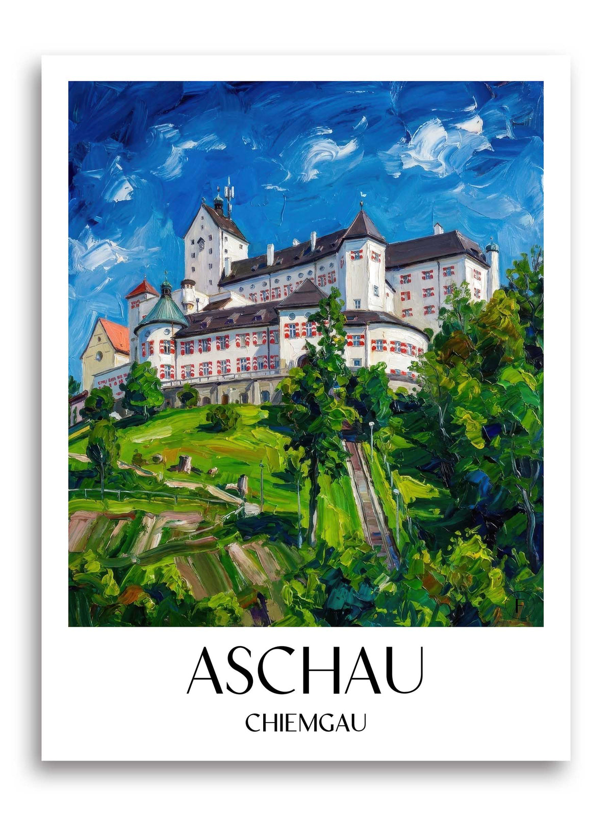 aschau-chiemgau-deutschland-poster-oil-painting-oelgemaelde