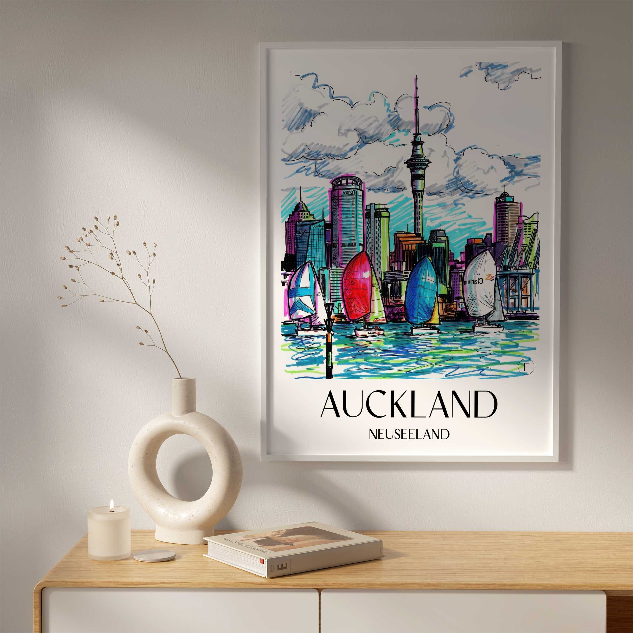 auckland-neuseeland-poster-graffiti