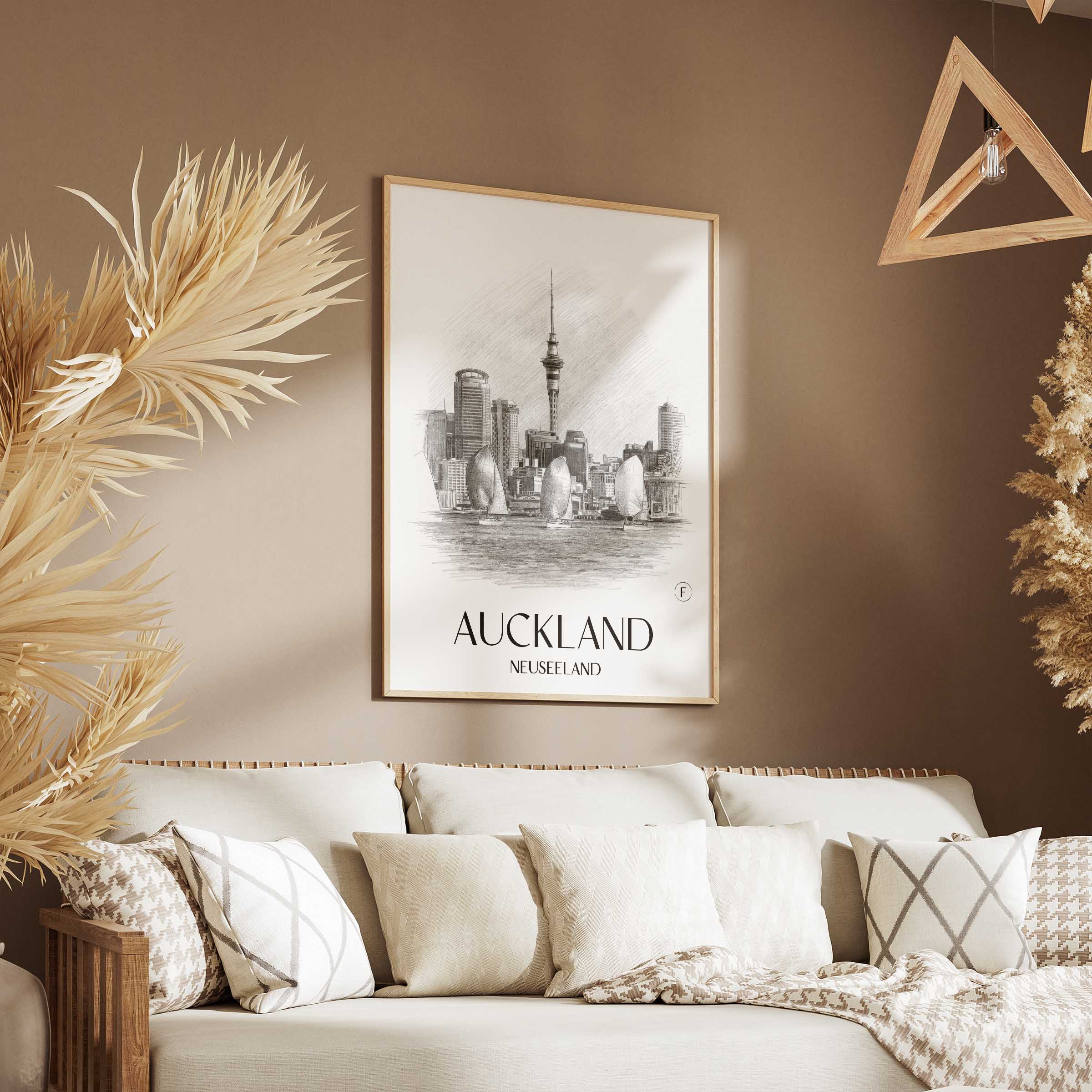 auckland-neuseeland-poster-bleistift-zeichnung-drawing