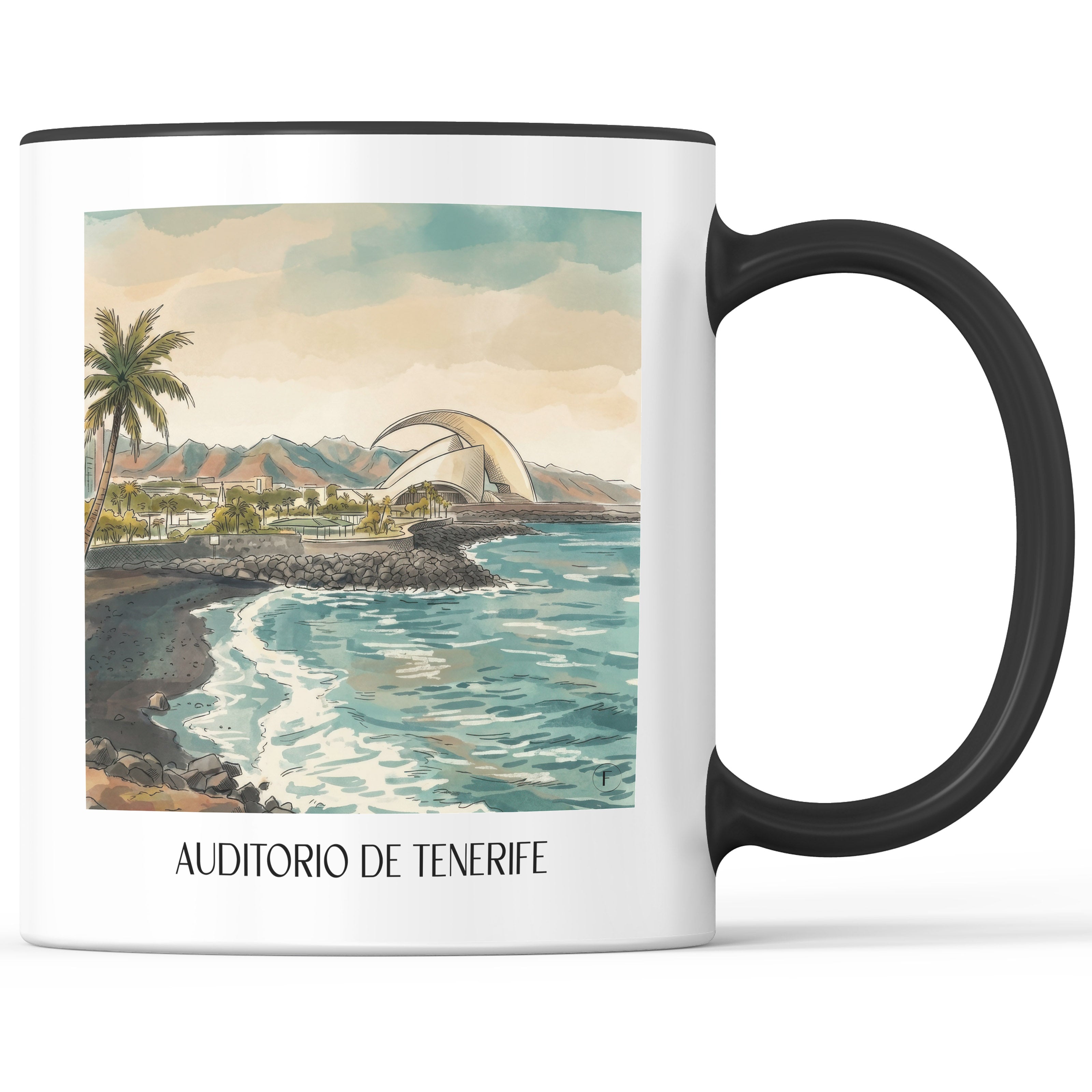 auditorio-de-tenerife-spanien-spanien-kaffeebecher-aquarell