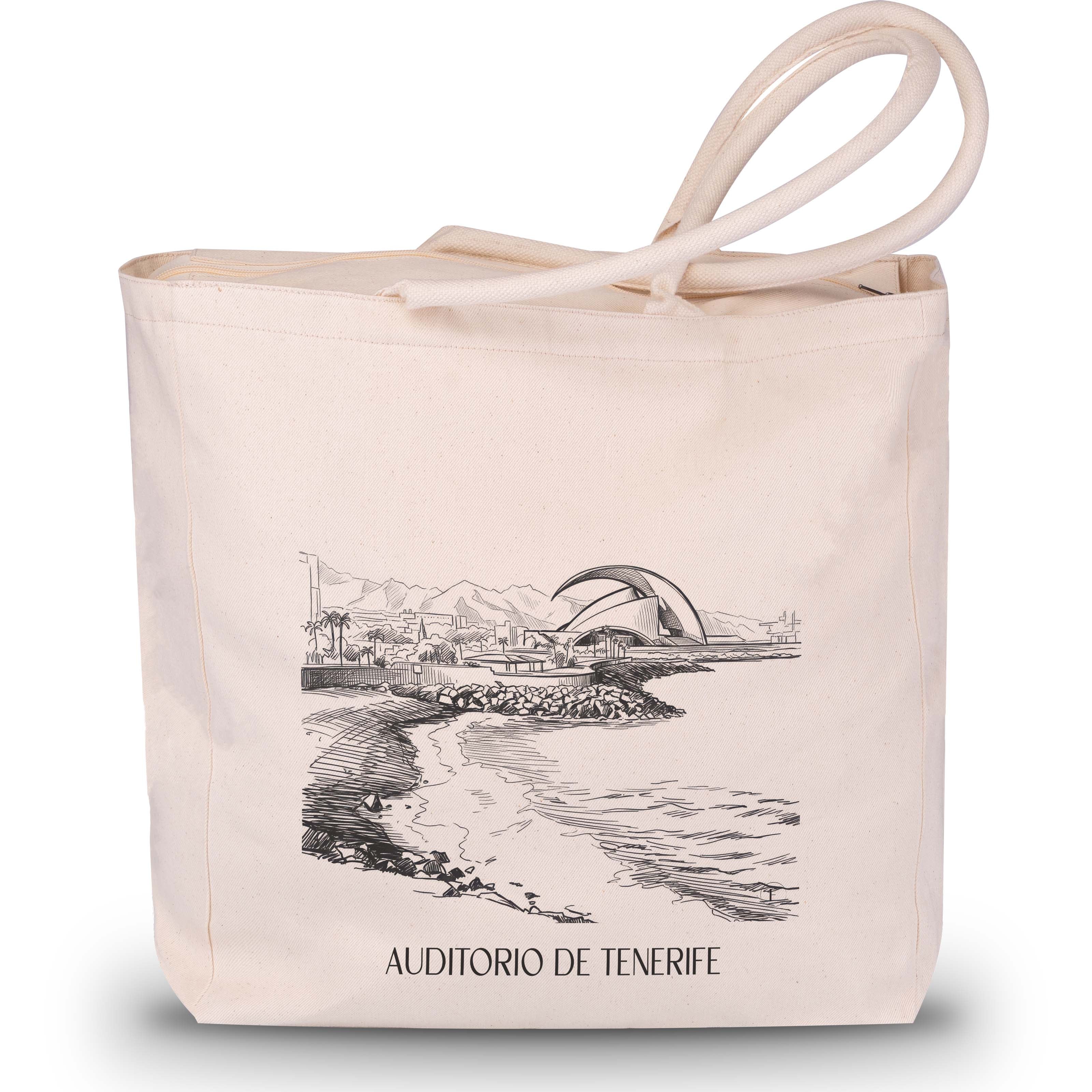 auditorio-de-tenerife-spanien-spanien-einkaufstasche-skizze