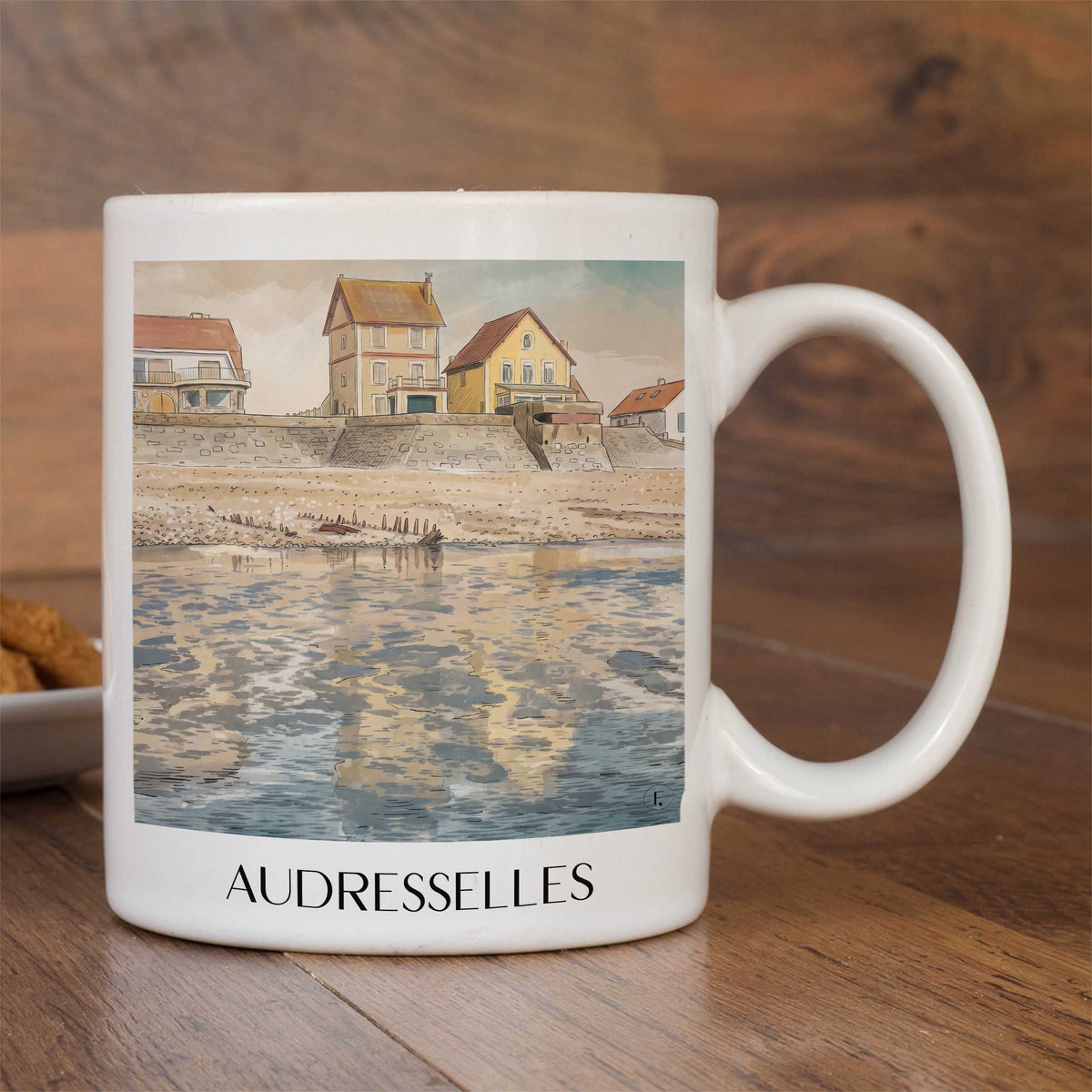 audresselles-côte-d'opale-frankreich-kaffeebecher-aquarell