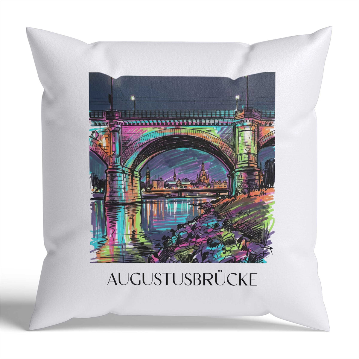 augustusbrücke-dresden-deutschland-kissenbezug-graffiti