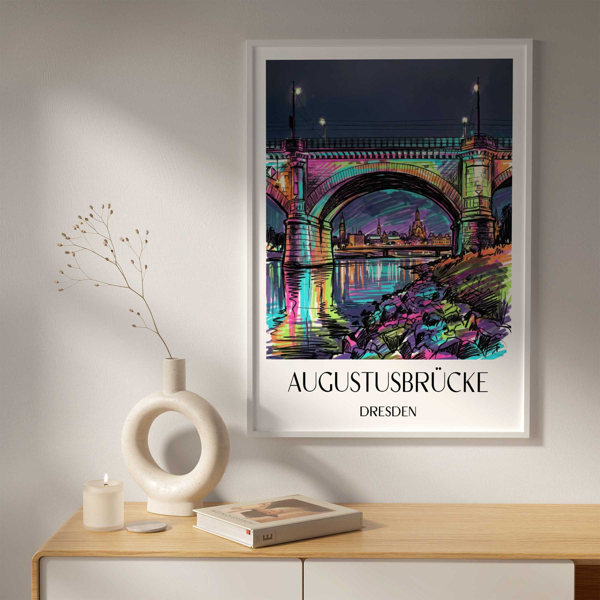 augustusbrücke-dresden-deutschland-poster-graffiti