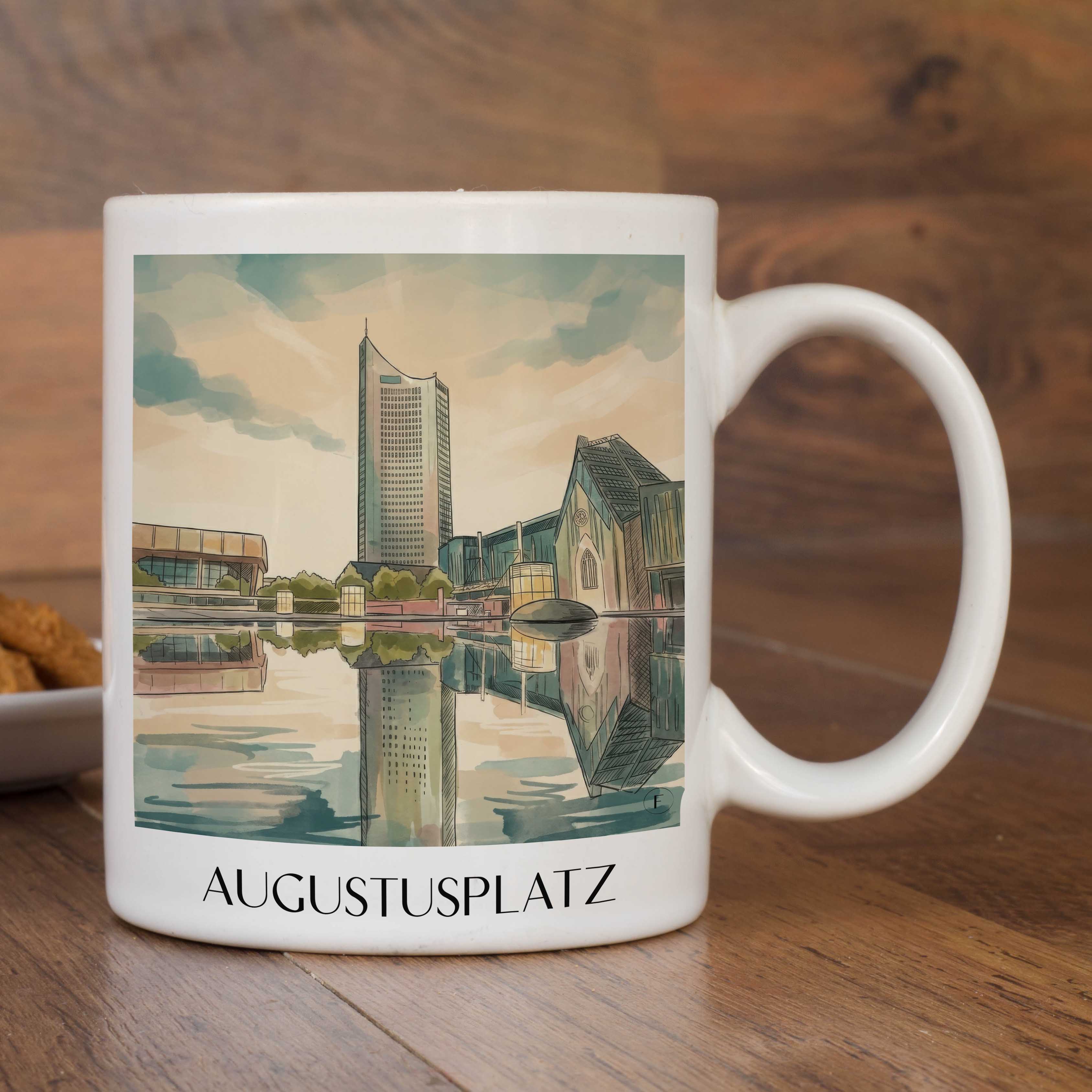 augustusplatz-leipzig-deutschland-kaffeebecher-aquarell