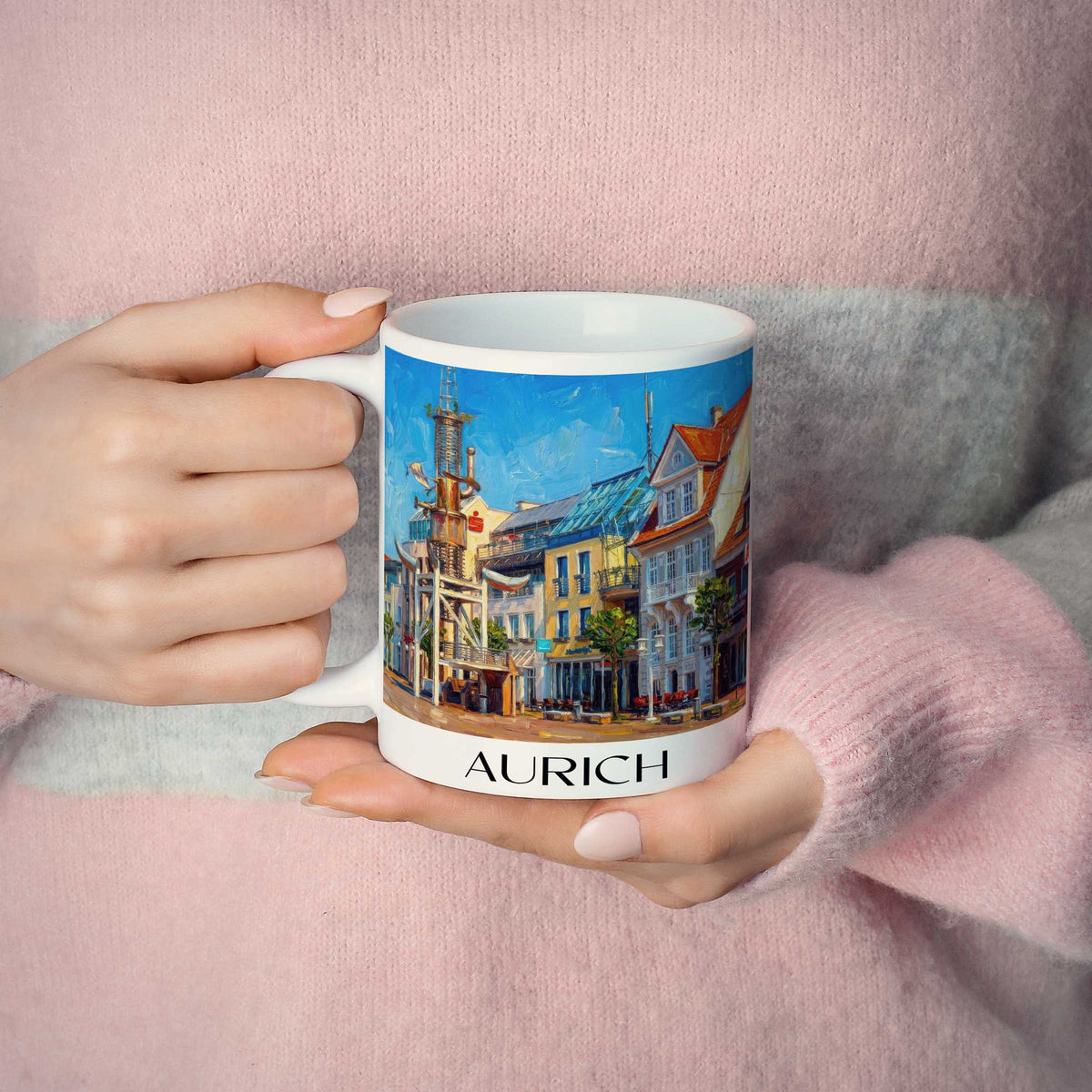 aurich-friesland-deutschland-kaffeebecher-oil-painting-oelgemaelde