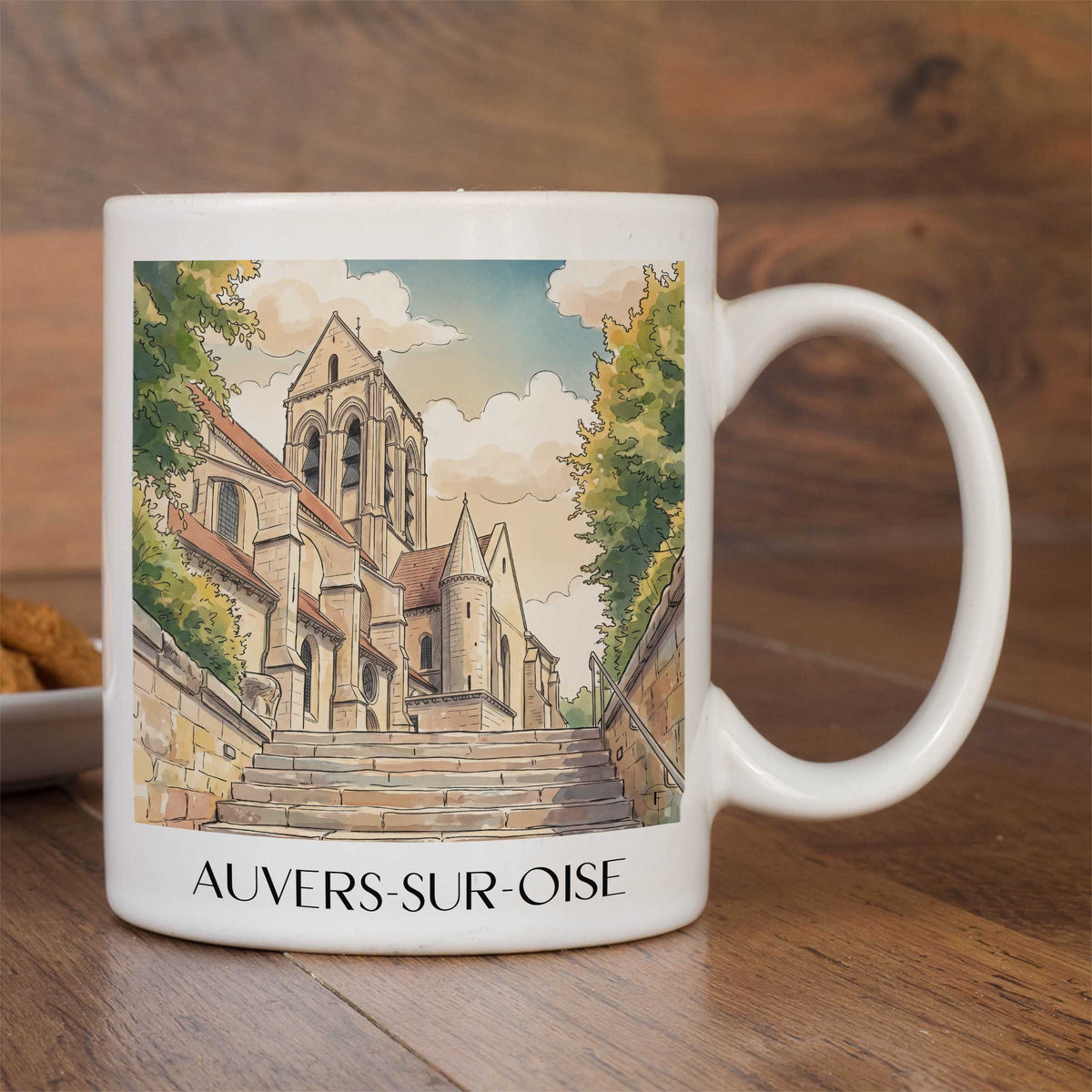 auvers-sur-oise-vallée-de-l’oise-frankreich-kaffeebecher-aquarell