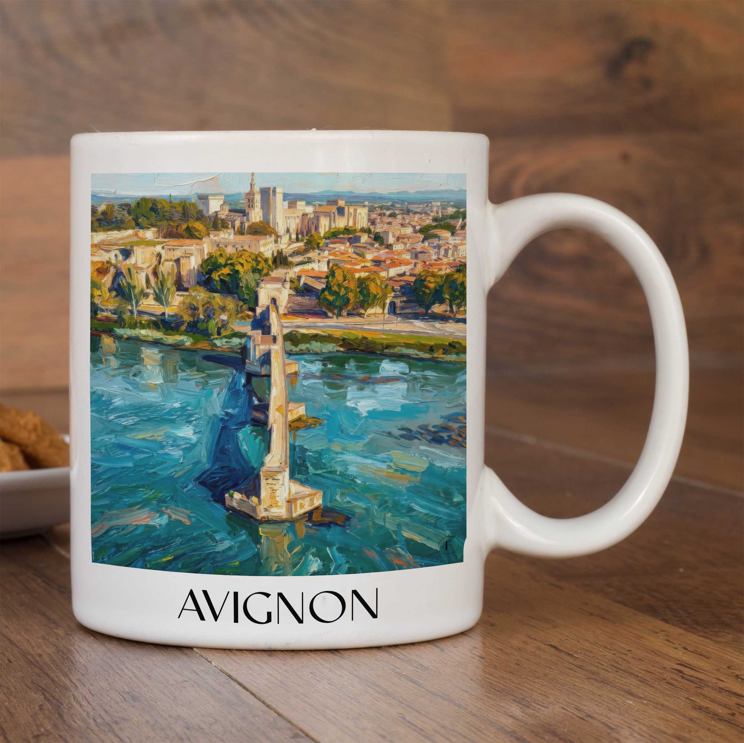 avignon-provence-frankreich-kaffeebecher-oil-painting-oelgemaelde