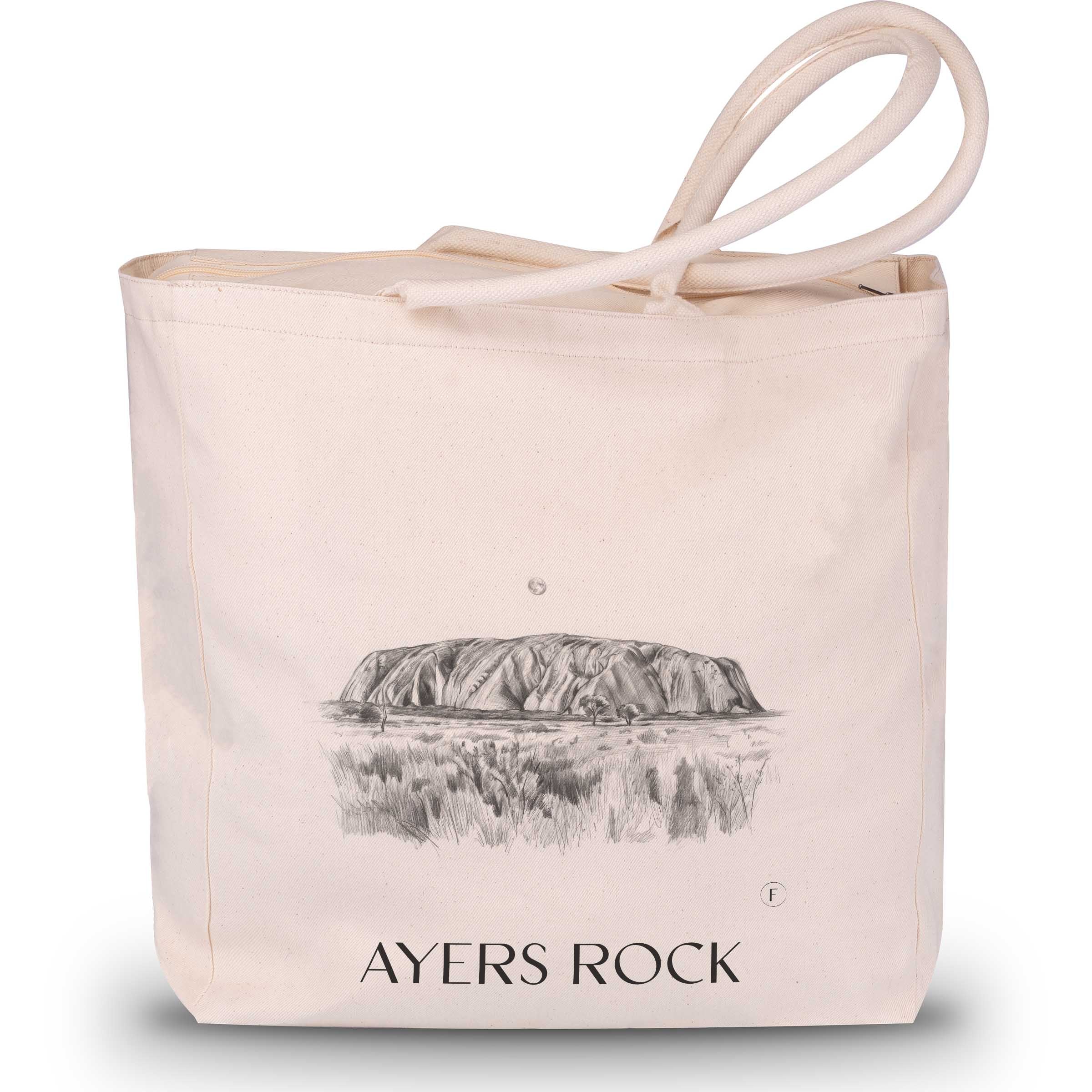 ayers-rock-australien-einkaufstasche-bleistift-zeichnung-drawing
