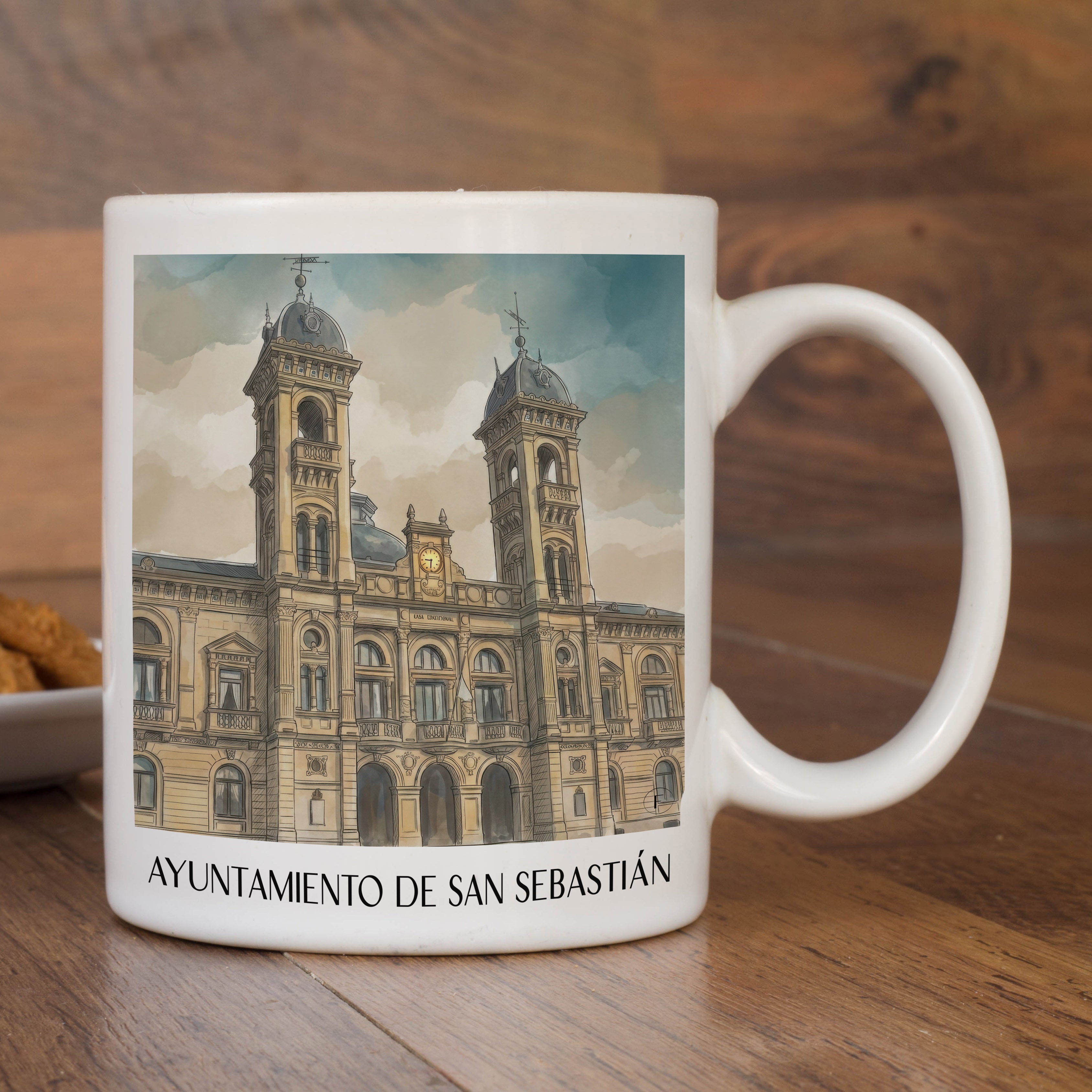 ayuntamiento-de-san-sebastián-spanien-spanien-kaffeebecher-aquarell