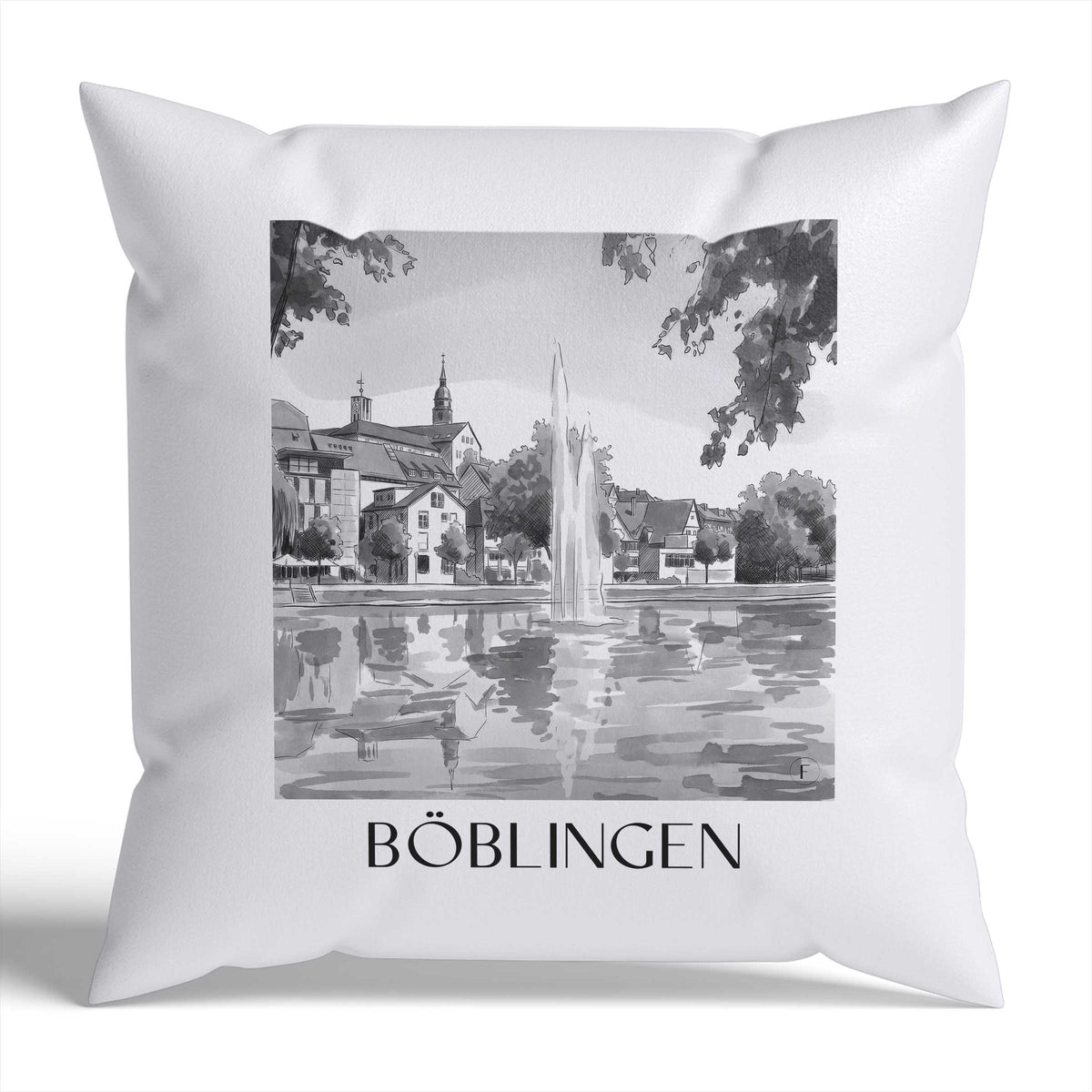 böblingen-deutschland-deutschland-kissenbezug-aquarell-schwarz-weiss