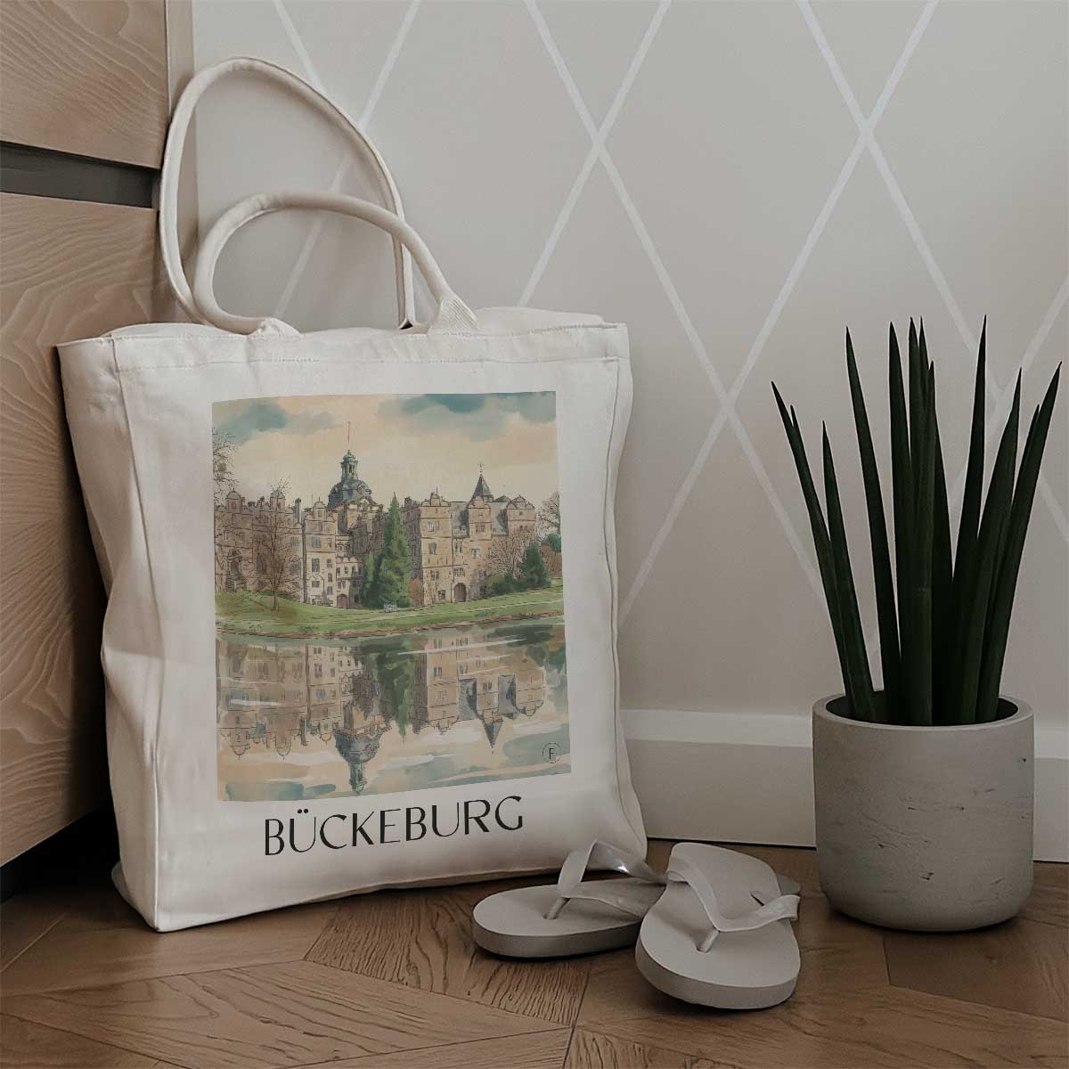 bückeburg-niedersachsen-deutschland-einkaufstasche-aquarell