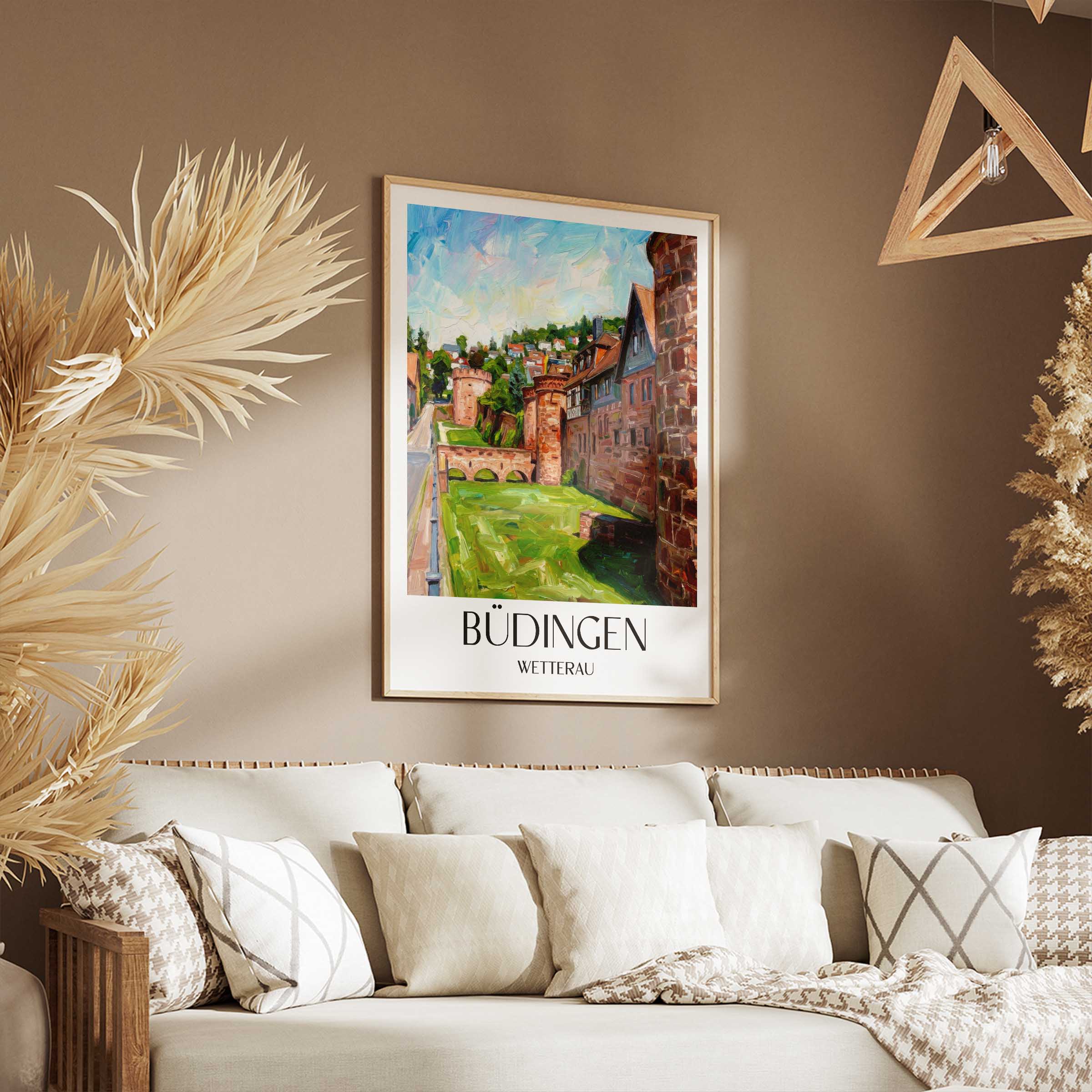 büdingen-wetterau-deutschland-poster-oil-painting-oelgemaelde