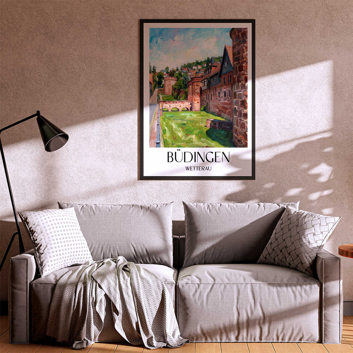 büdingen-wetterau-deutschland-poster-oil-painting-oelgemaelde