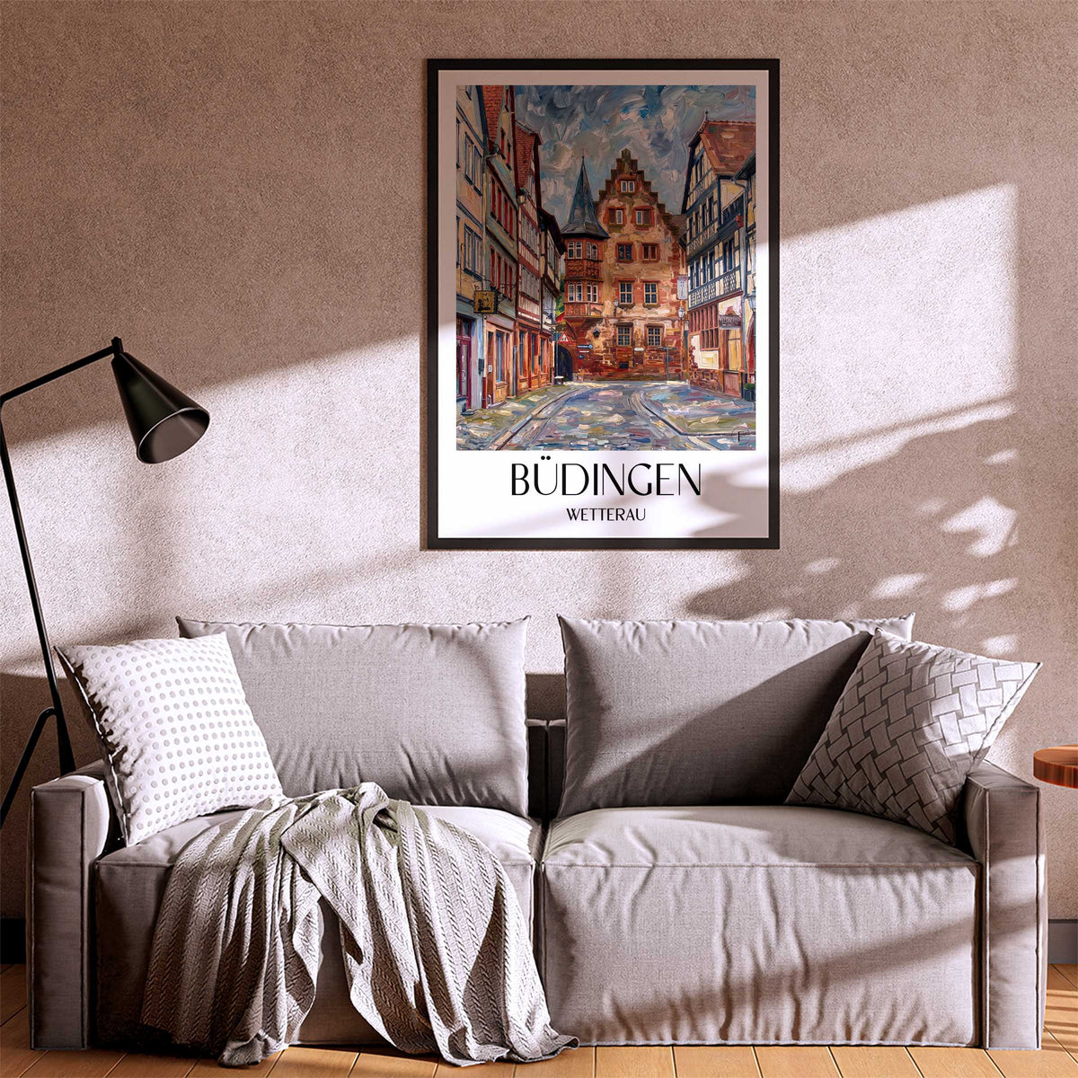 büdingen-wetterau-deutschland-poster-oil-painting-oelgemaelde