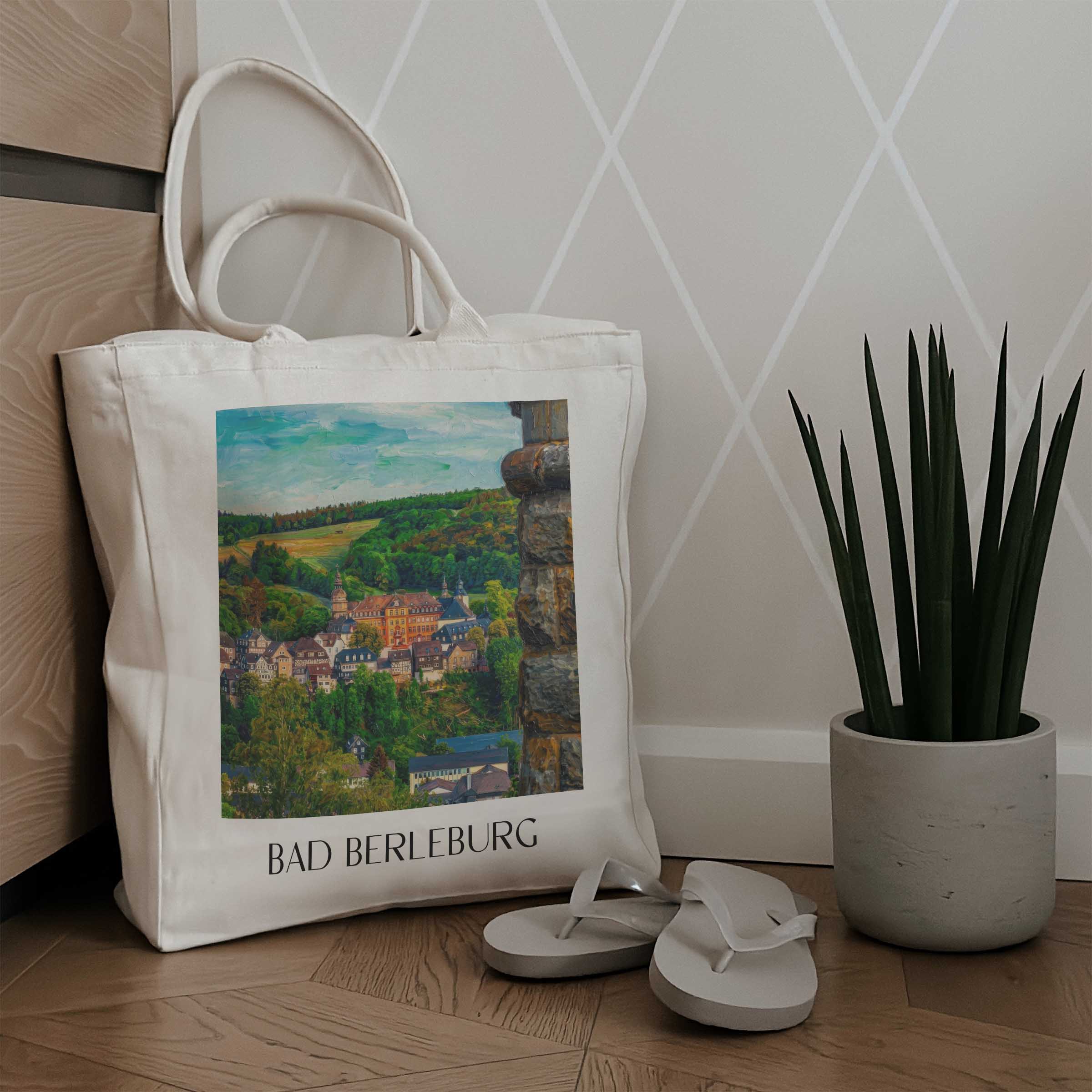 bad-berleburg-wittgensteiner-land-deutschland-einkaufstasche-oil-painting-oelgemaelde