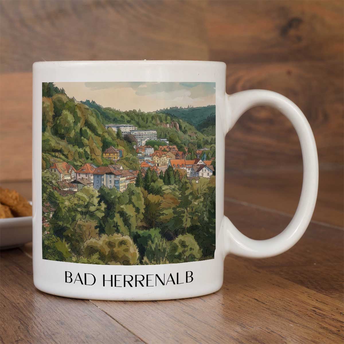 bad-herrenalb-baden-württemberg-deutschland-kaffeebecher-aquarell