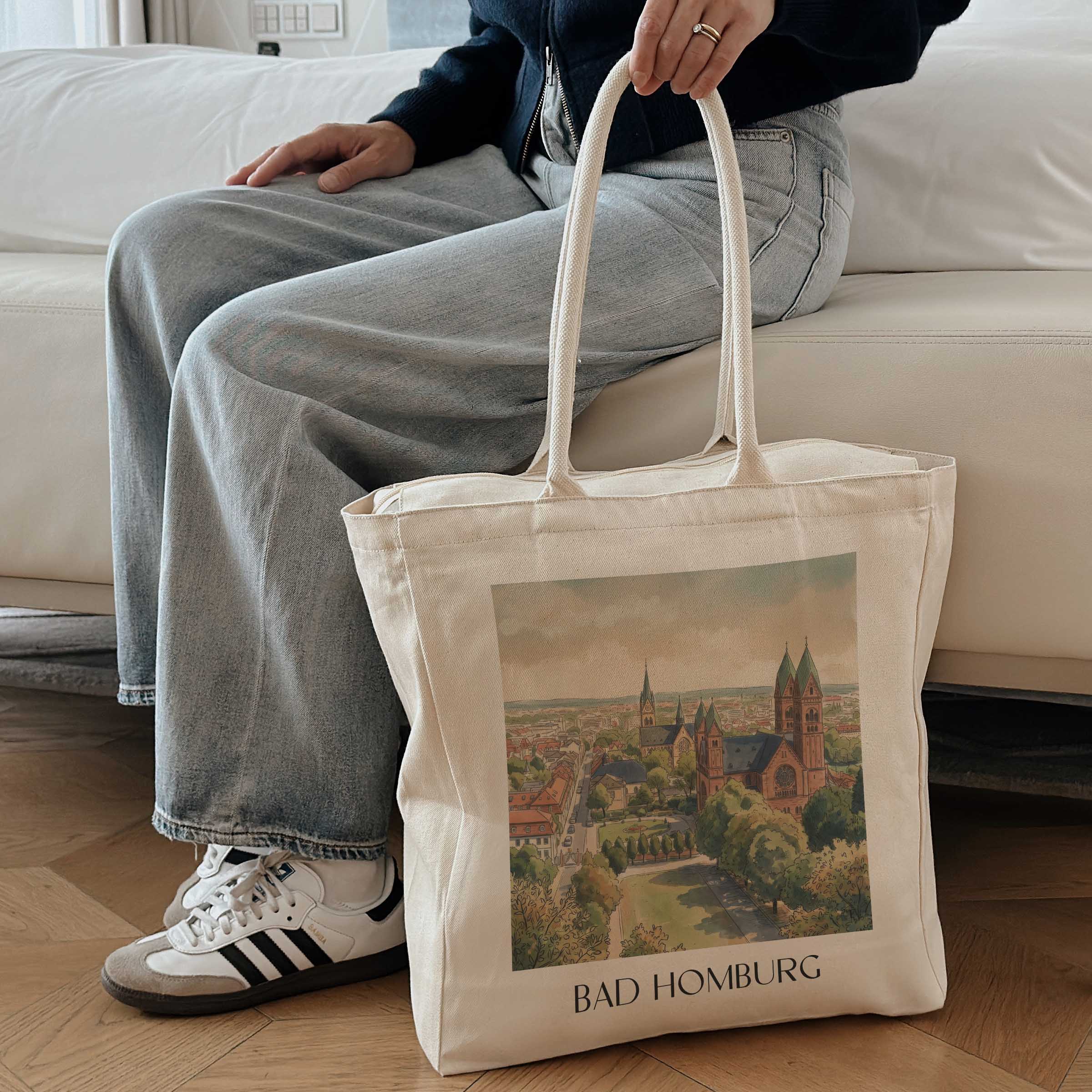bad-homburg-hessen-deutschland-einkaufstasche-aquarell