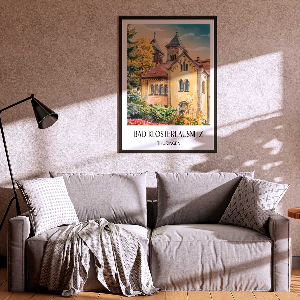 bad-klosterlausnitz-thüringen-deutschland-poster-aquarell