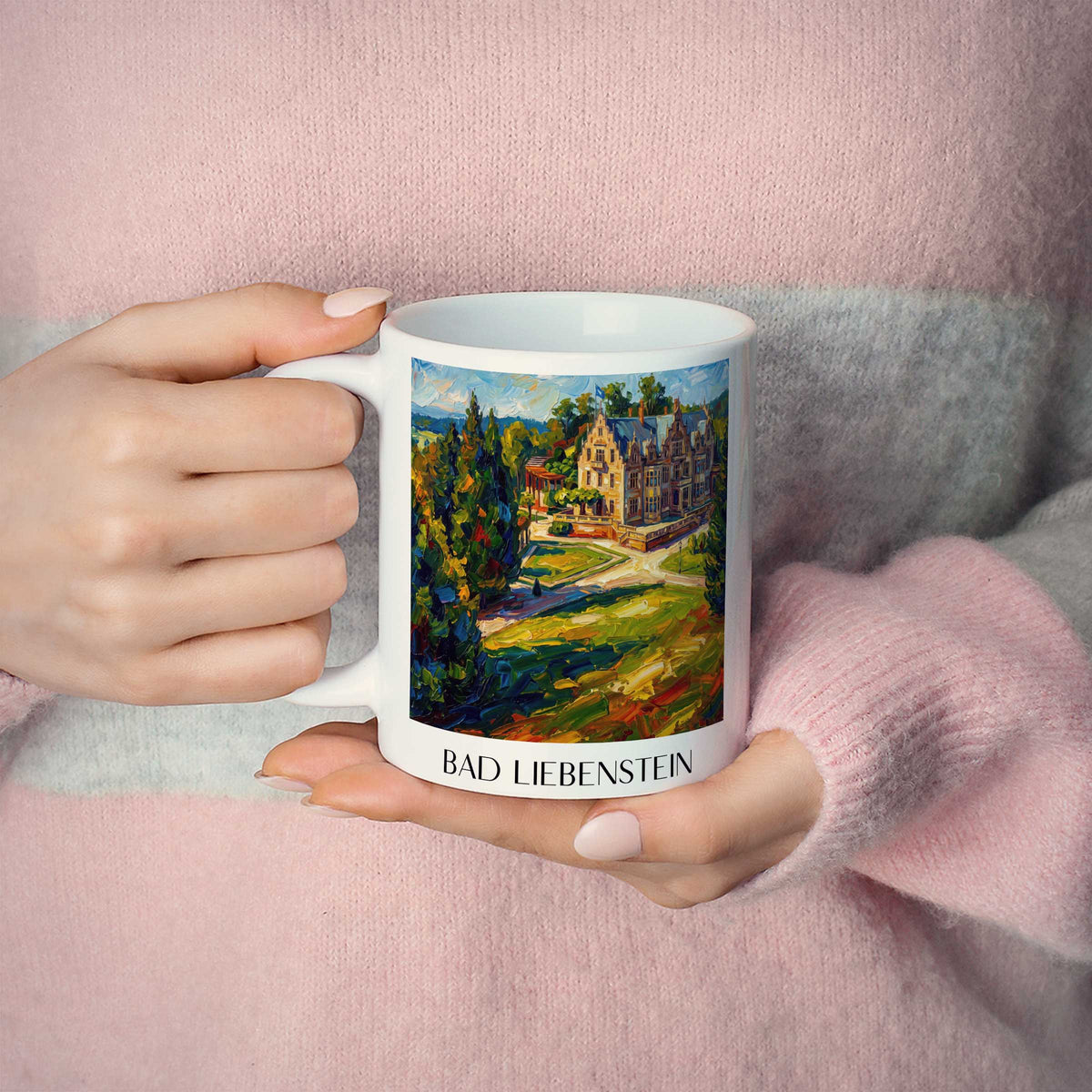 bad-liebenstein-thüringer-wald-deutschland-kaffeebecher-oil-painting-oelgemaelde