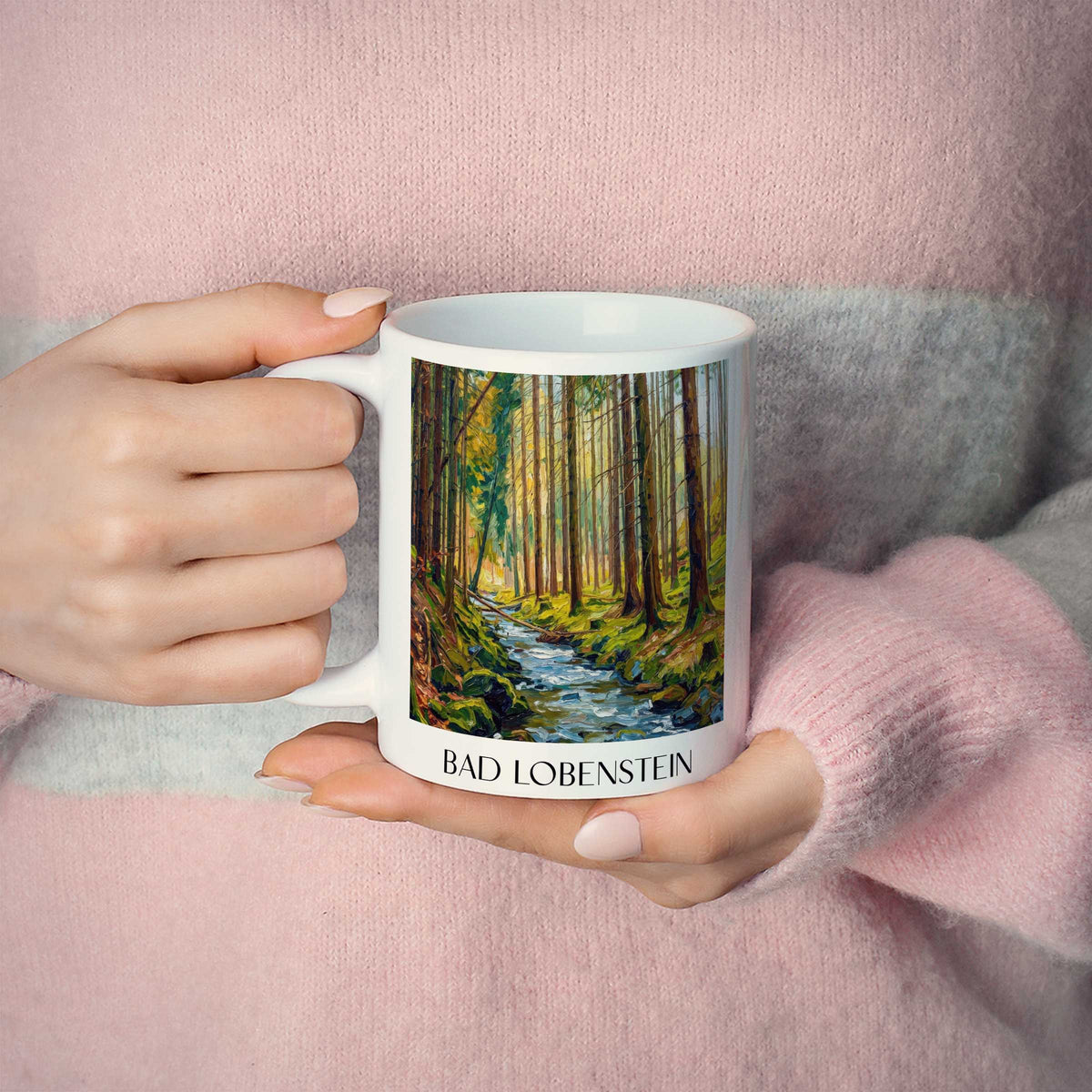 bad-lobenstein-thüringer-schiefergebirge-deutschland-kaffeebecher-oil-painting-oelgemaelde