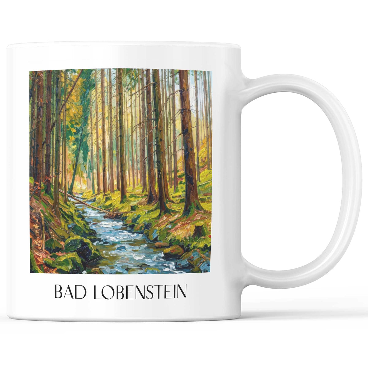bad-lobenstein-thüringer-schiefergebirge-deutschland-kaffeebecher-oil-painting-oelgemaelde