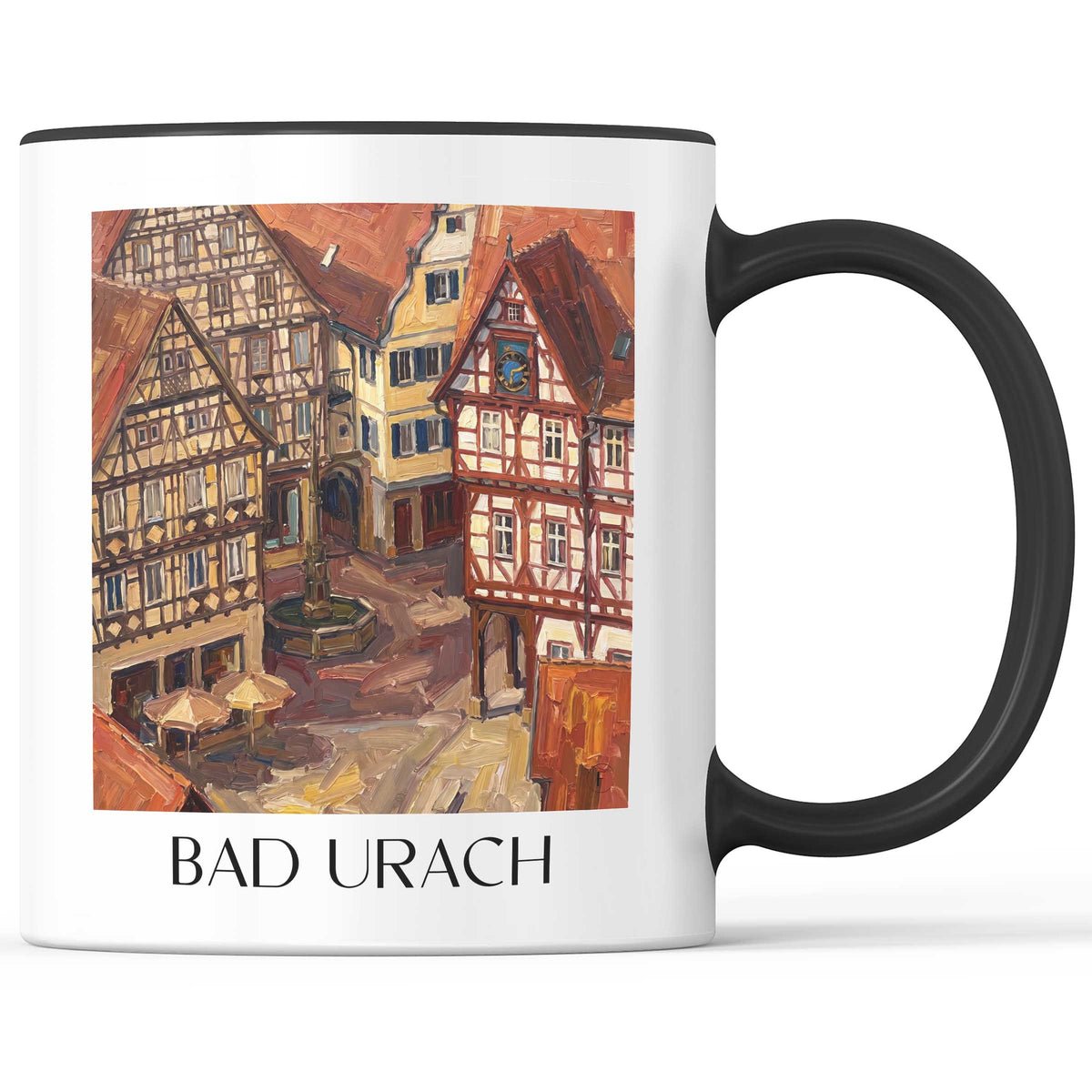 bad-urach-schwäbische-alb-deutschland-kaffeebecher-oil-painting-oelgemaelde