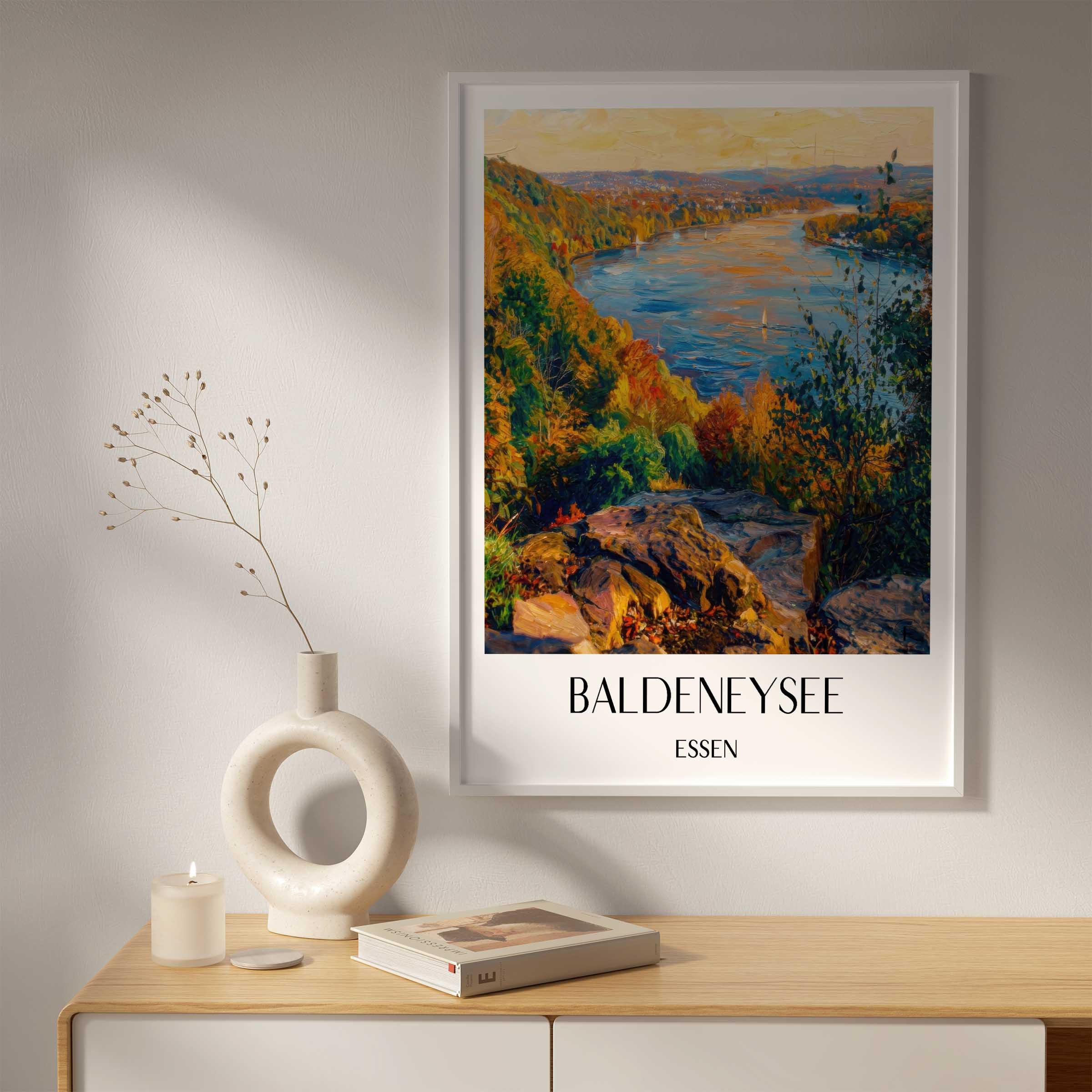 baldeneysee-essen-deutschland-poster-oil-painting-oelgemaelde