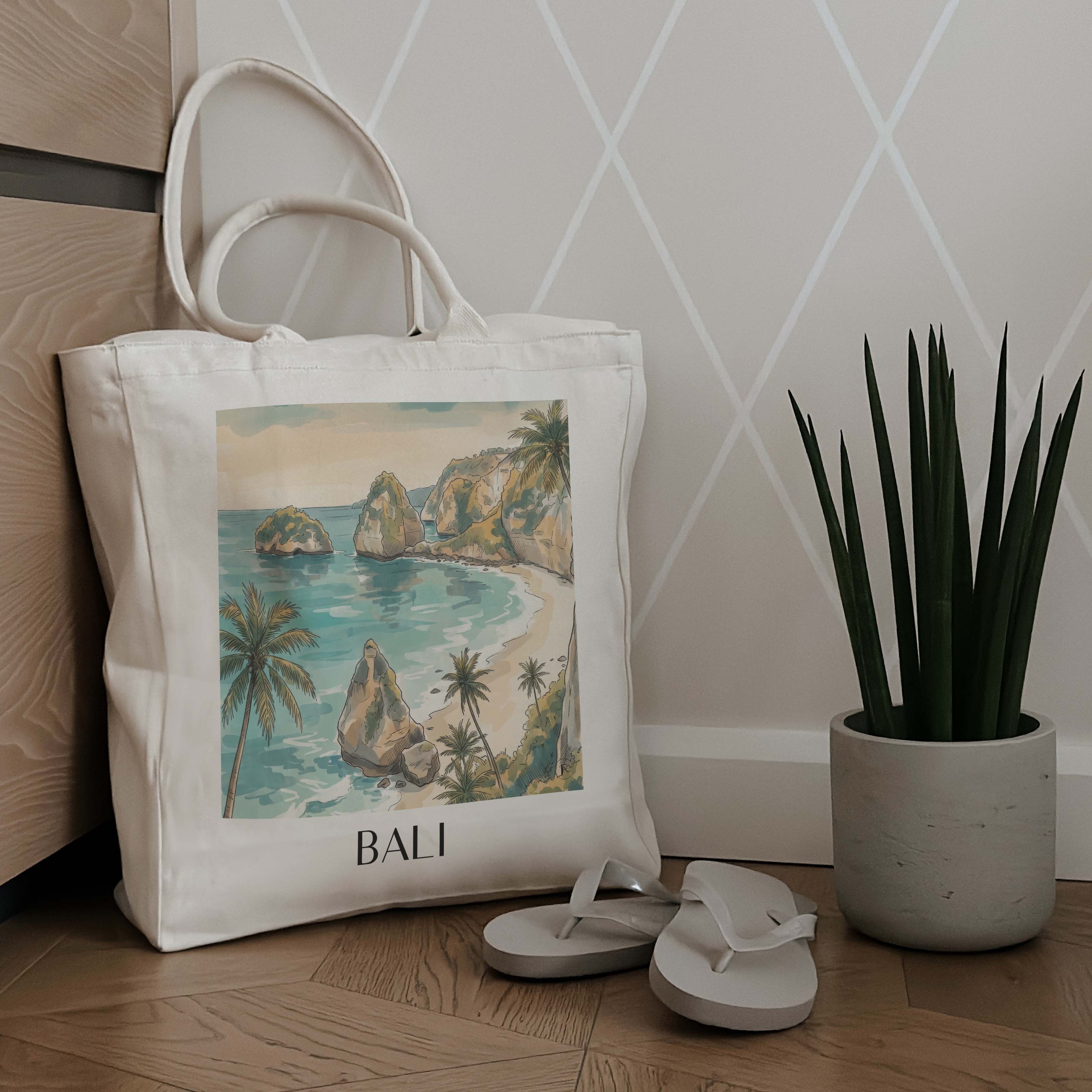 bali-indonesien-einkaufstasche-aquarell