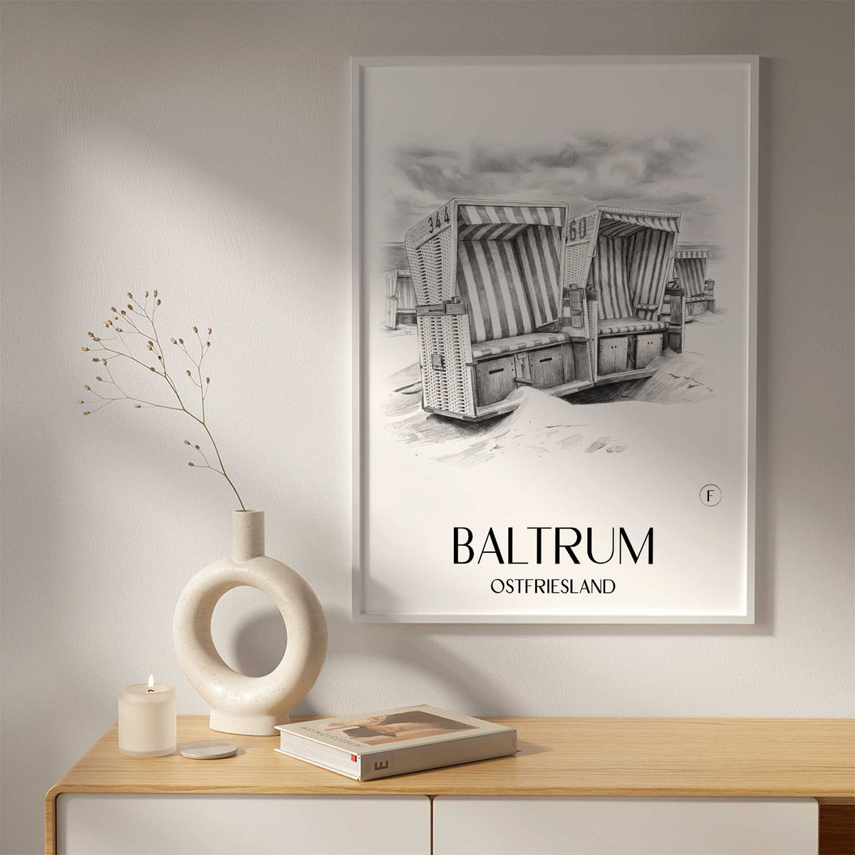 baltrum-ostfriesland-deutschland-poster-bleistift-zeichnung-drawing