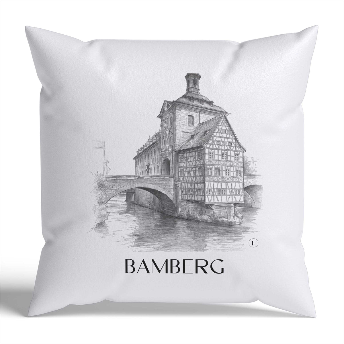 bamberg-deutschland-deutschland-kissenbezug-bleistift-zeichnung-drawing