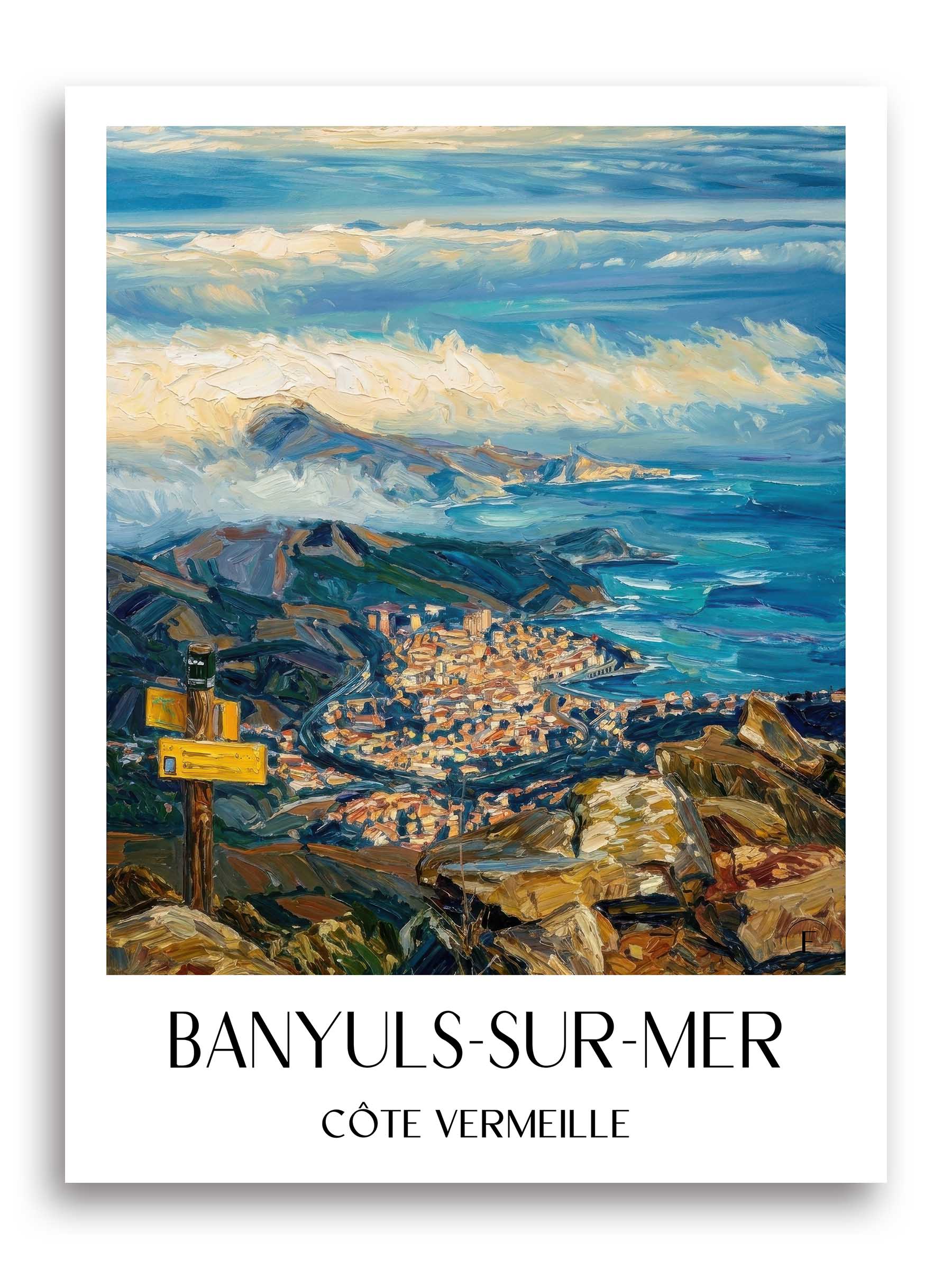 banyuls-sur-mer-côte-vermeille-frankreich-poster-oil-painting-oelgemaelde