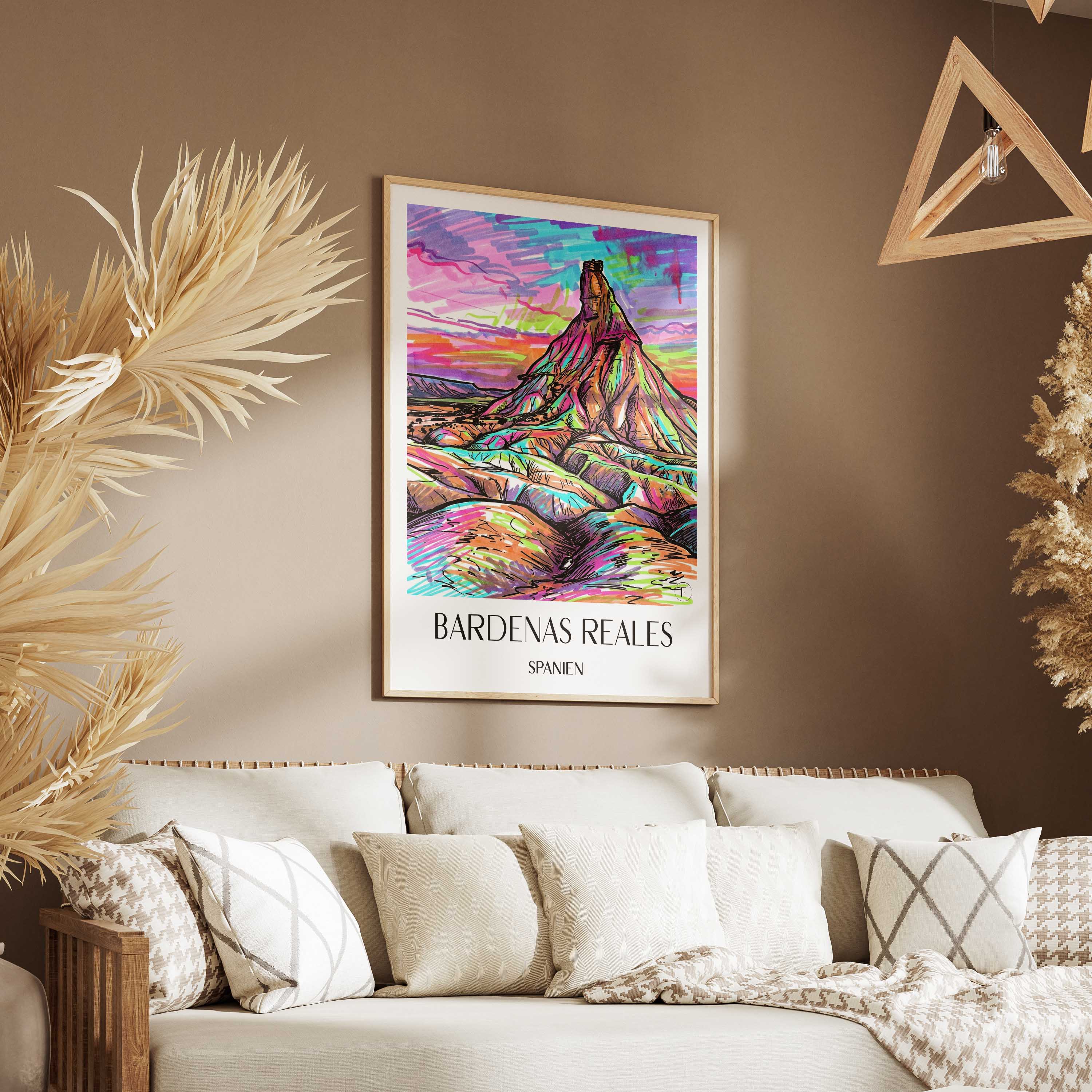 bardenas-reales-spanien-spanien-poster-graffiti