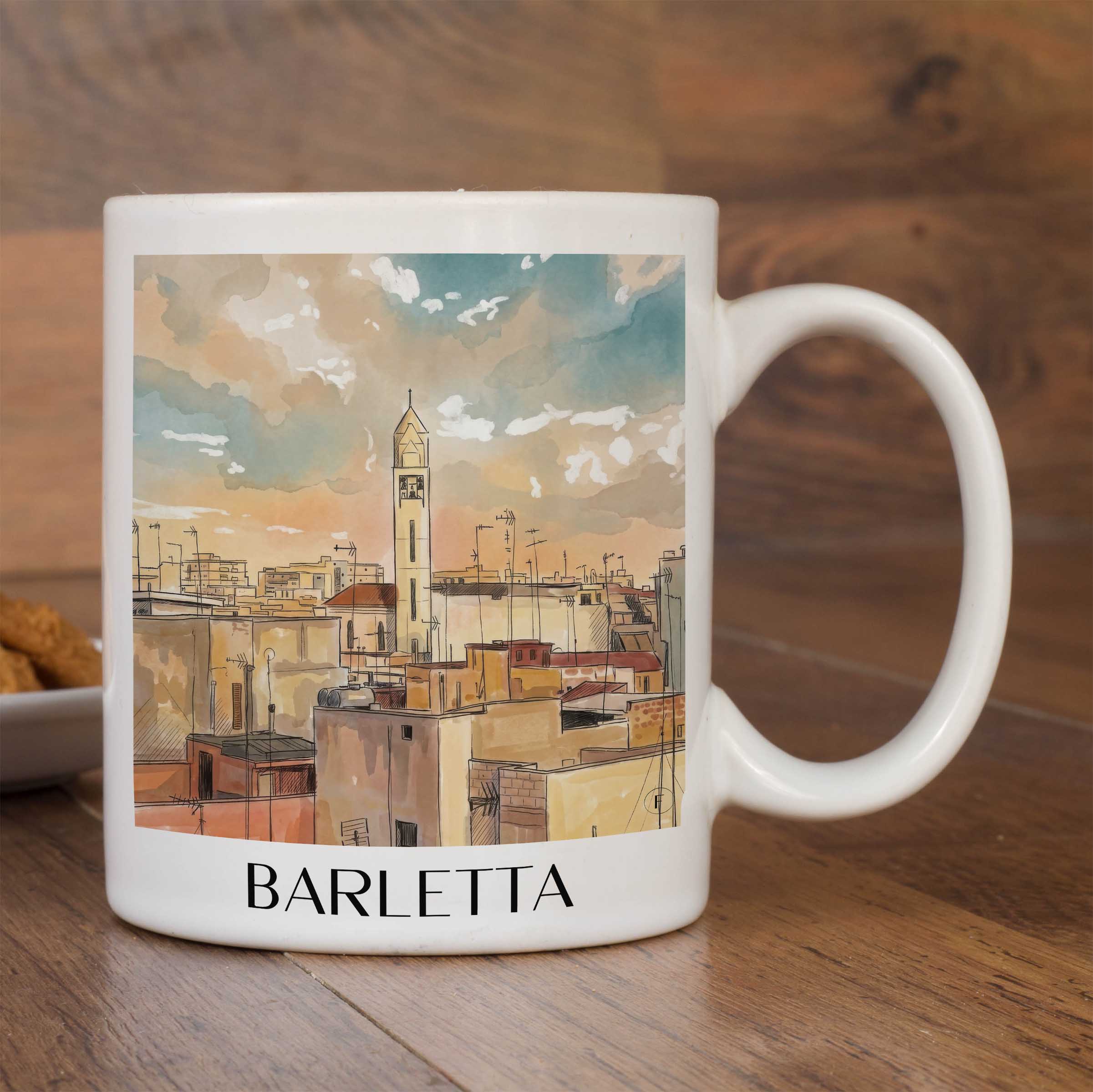 barletta-apulien-italien-kaffeebecher-aquarell