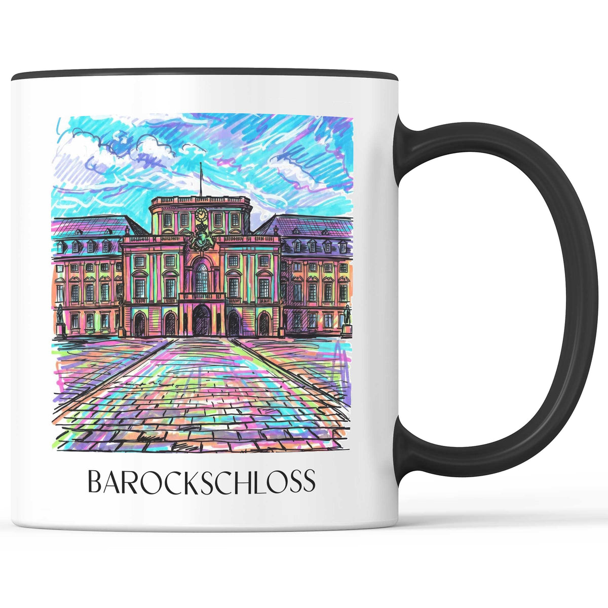 barockschloss-mannheim-deutschland-kaffeebecher-graffiti